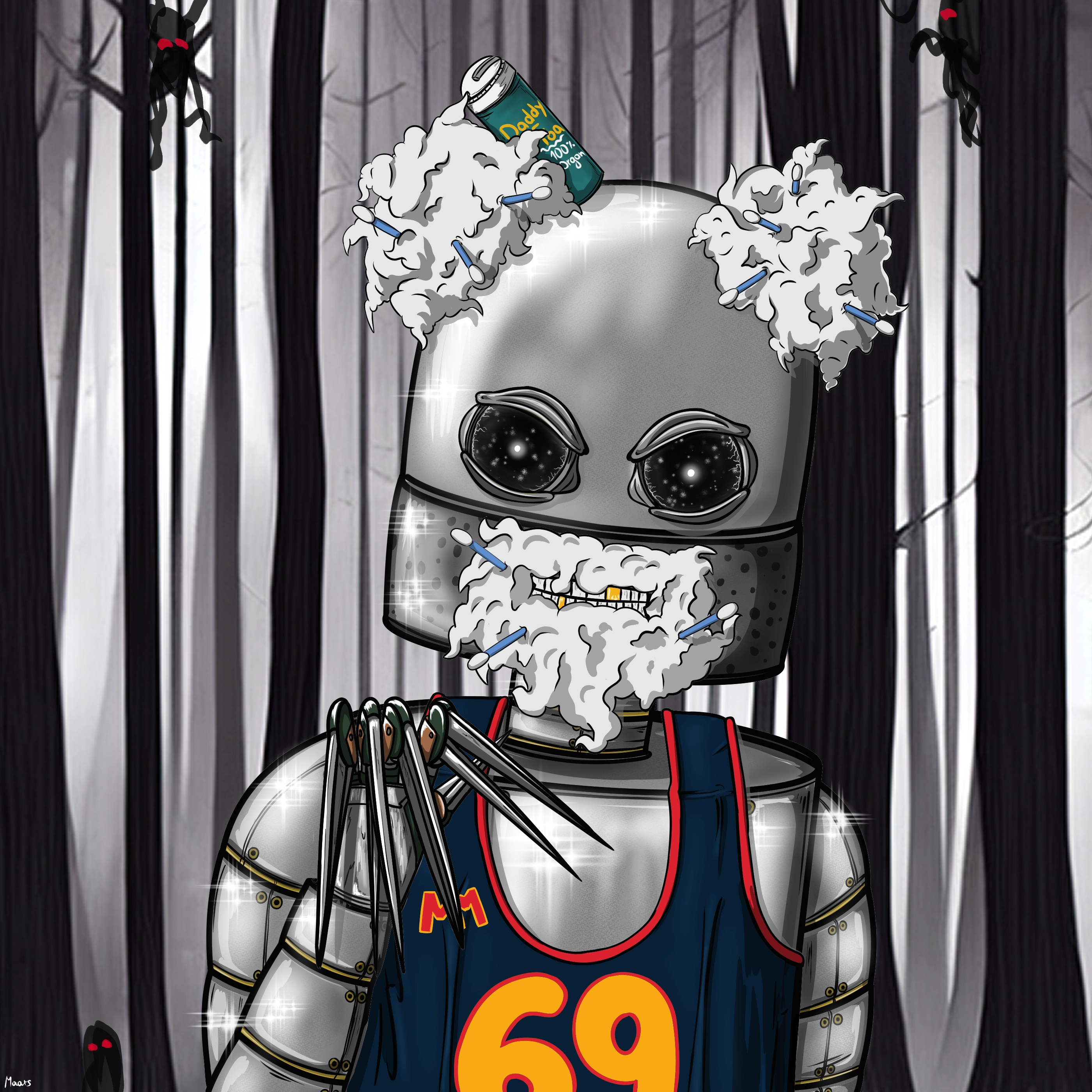 Mental Marvin #2140 NFT on Algorand