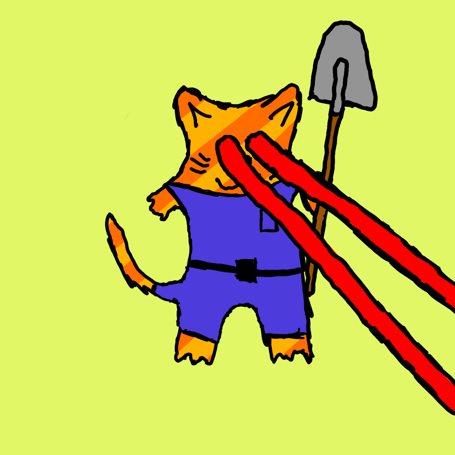 Shitty Kitties #209 NFT on Algorand