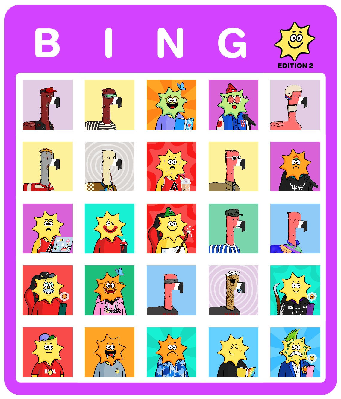 Solmate Bingo Ed. 2 #22 NFT on Algorand