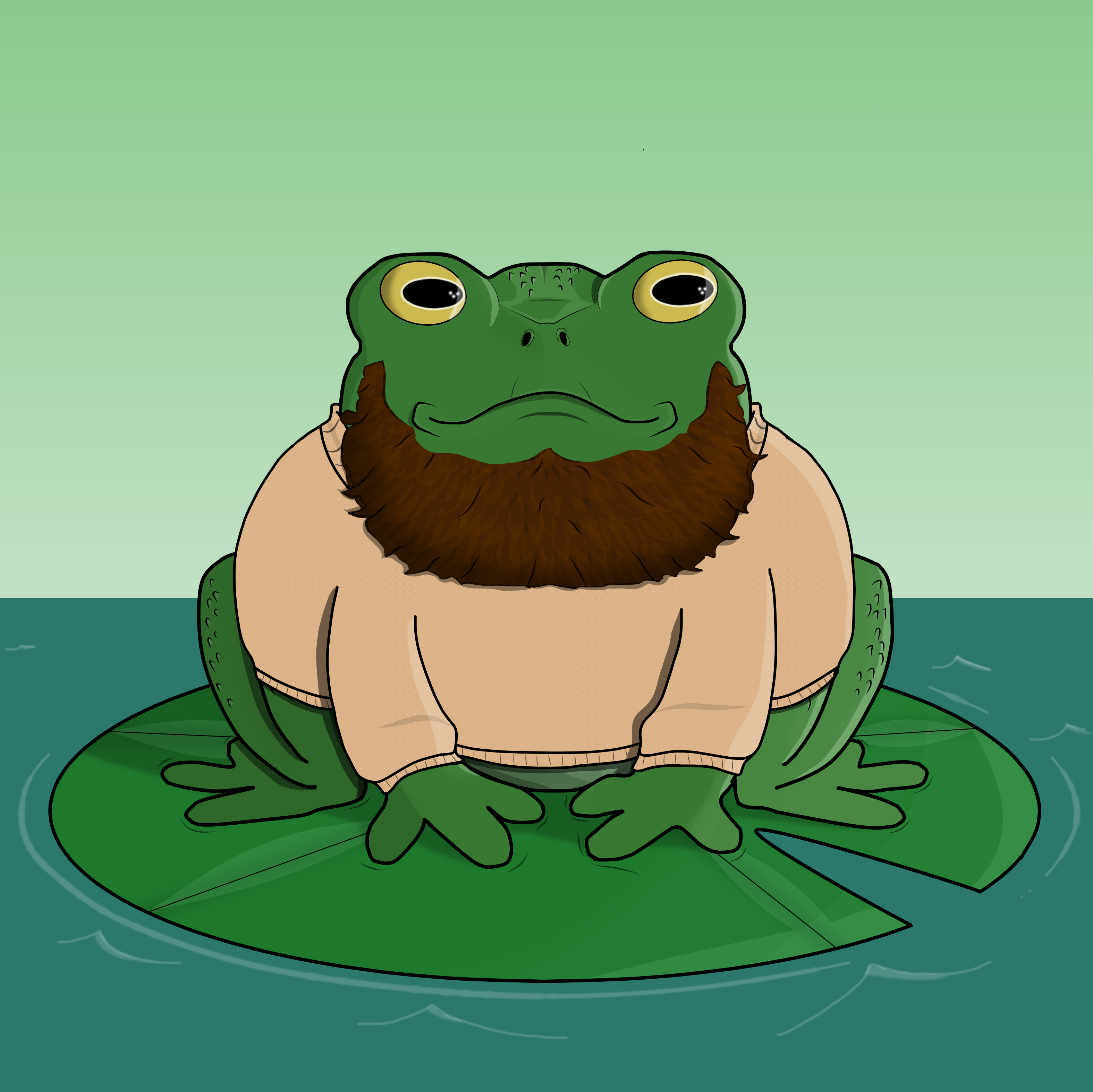 Big Toad 132 NFT on Algorand