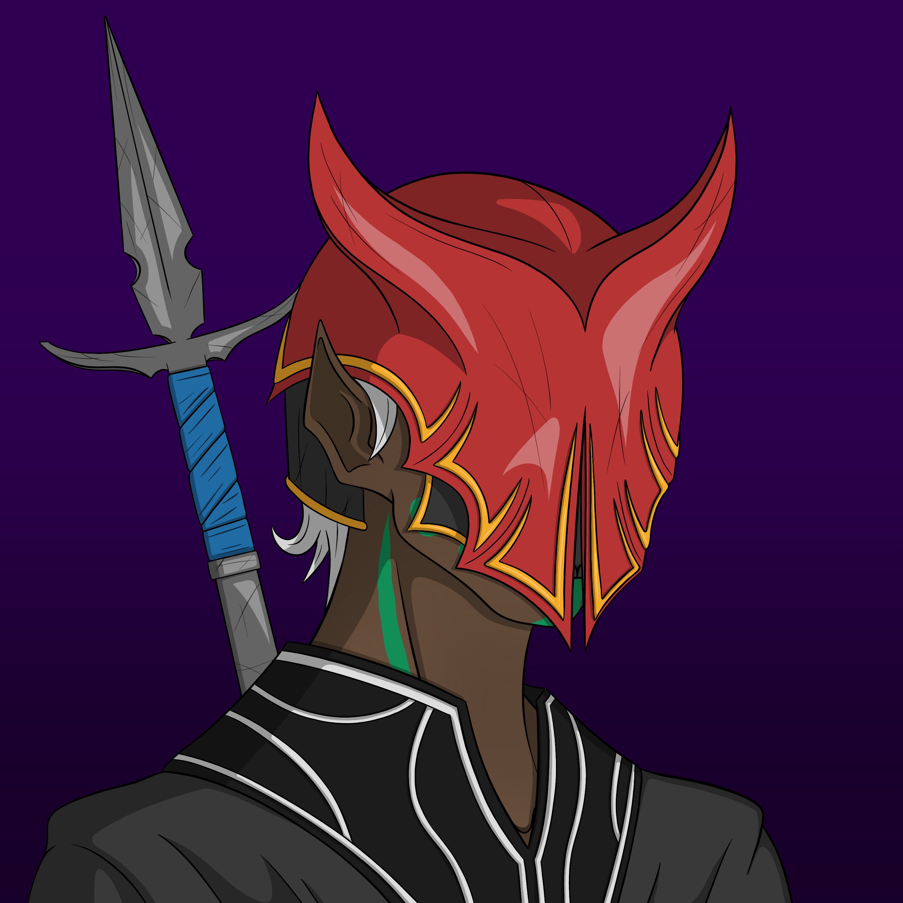 Dark Coin Champion #0139 NFT on Algorand