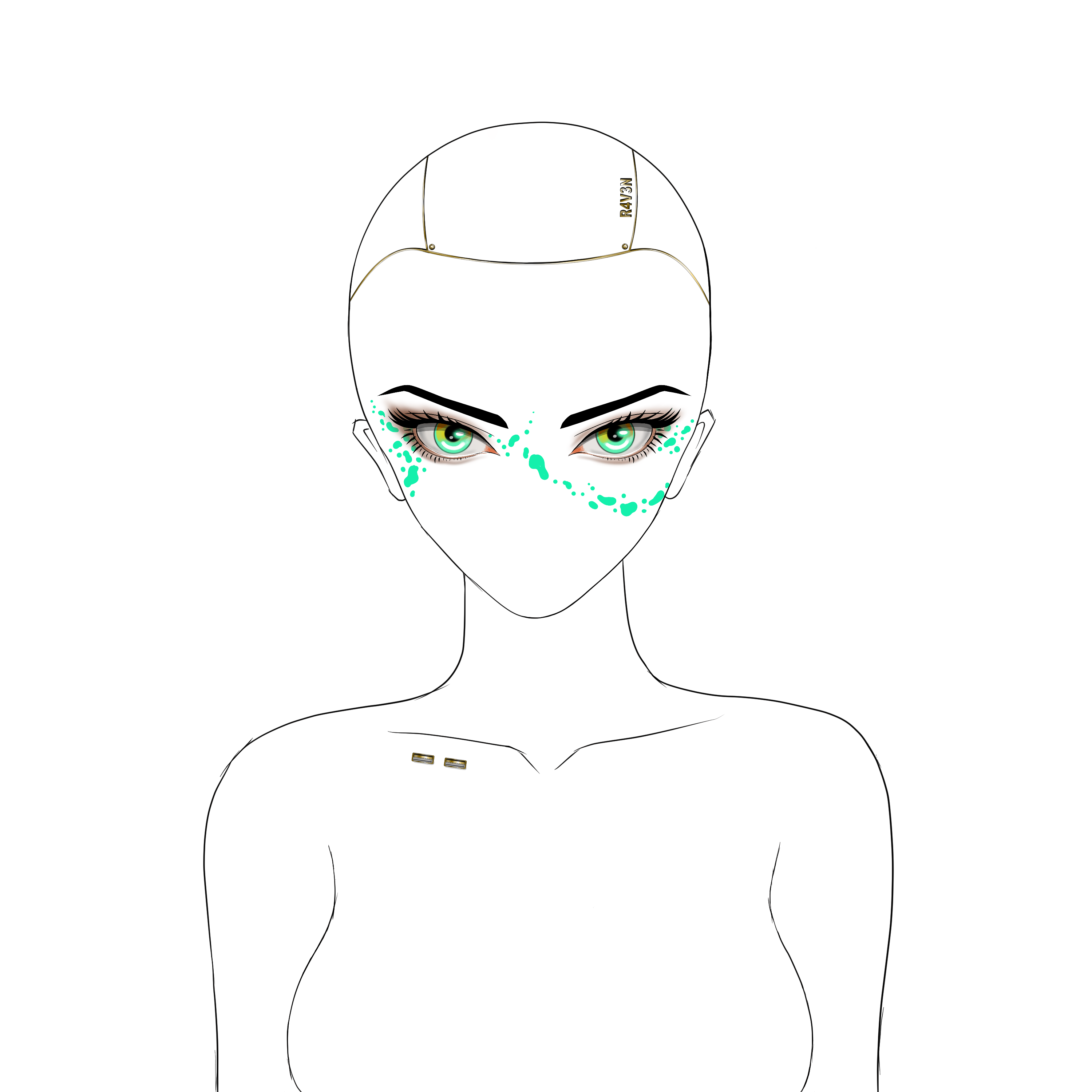 R4V3N Trait - Eyes 15 NFT on Algorand