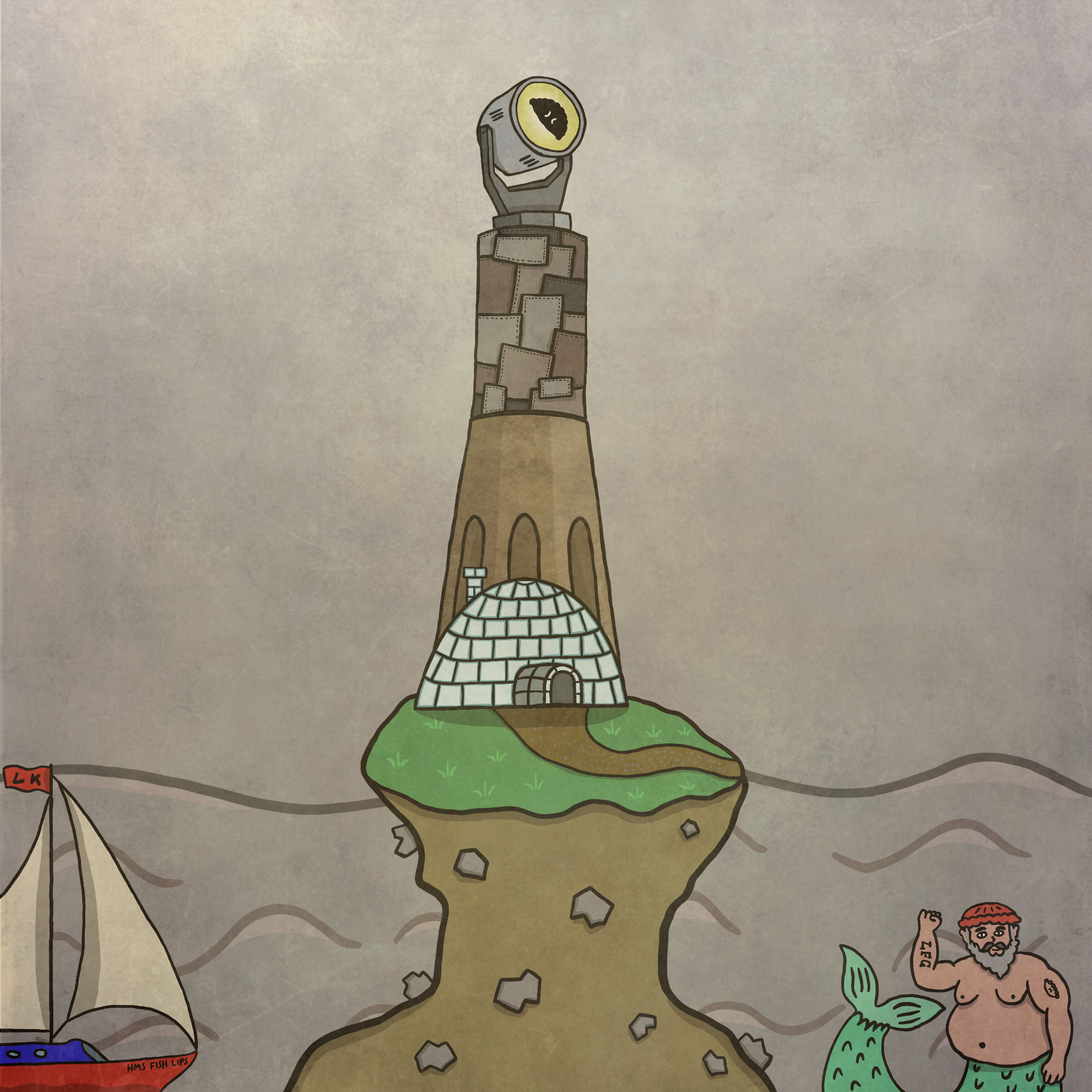 The Lighthouse #0055 NFT on Algorand