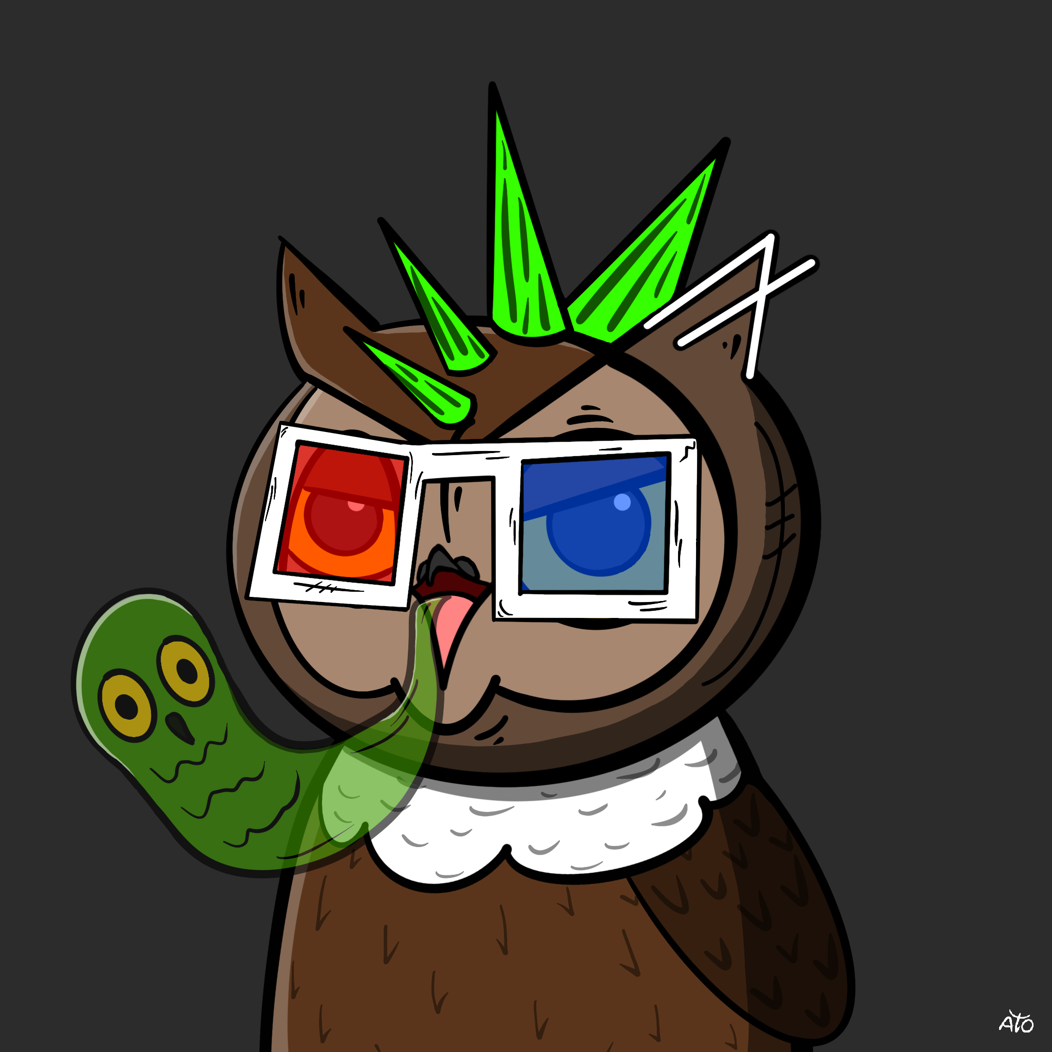 AOWL #1620 NFT on Algorand