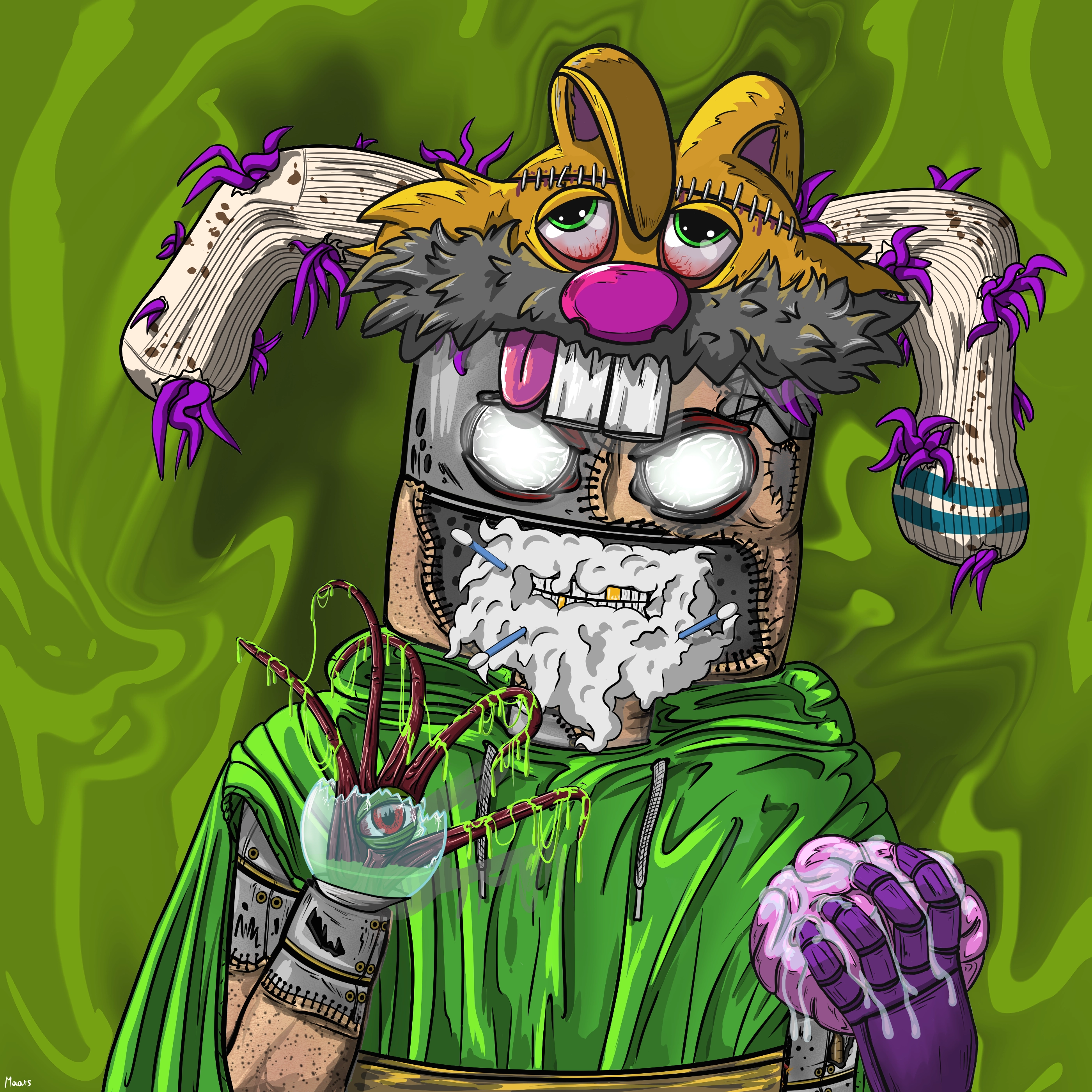Mental Marvin #2583 NFT on Algorand