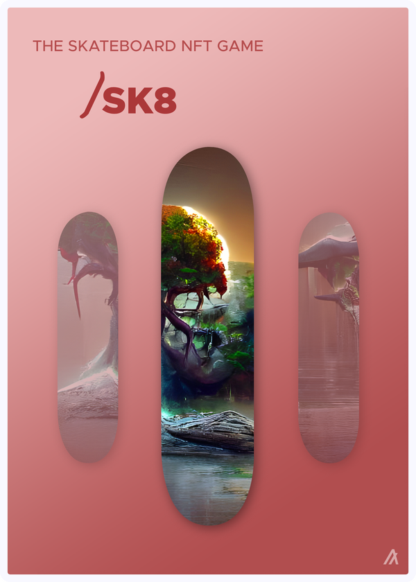 An image of SK8 Deck #010