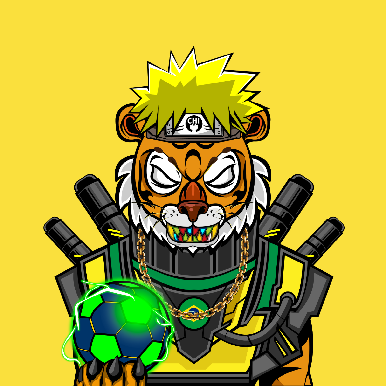 Football TigerChi #0454 NFT on Algorand