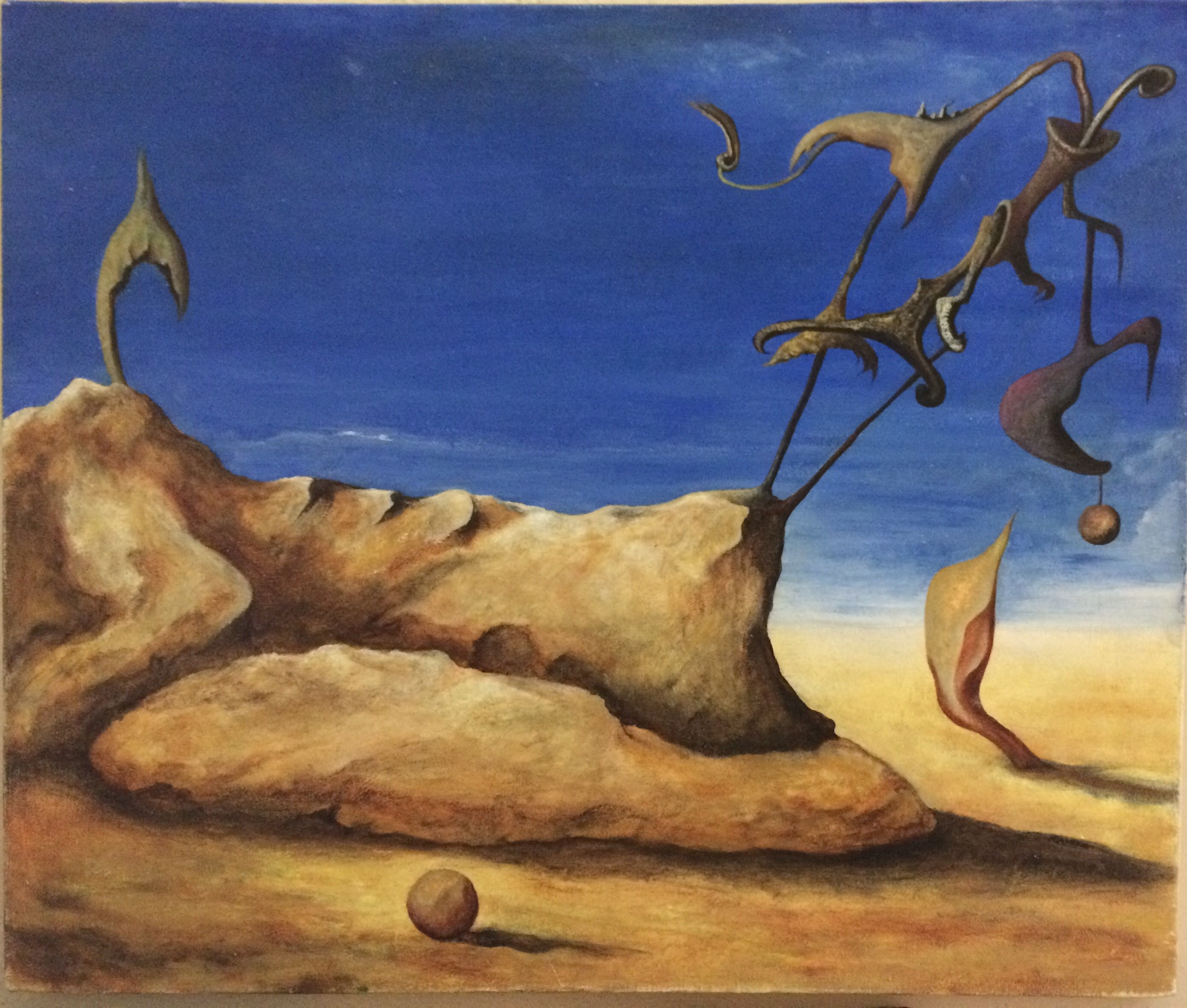 Surrealist Thanksgiving Landscap NFT on Algorand