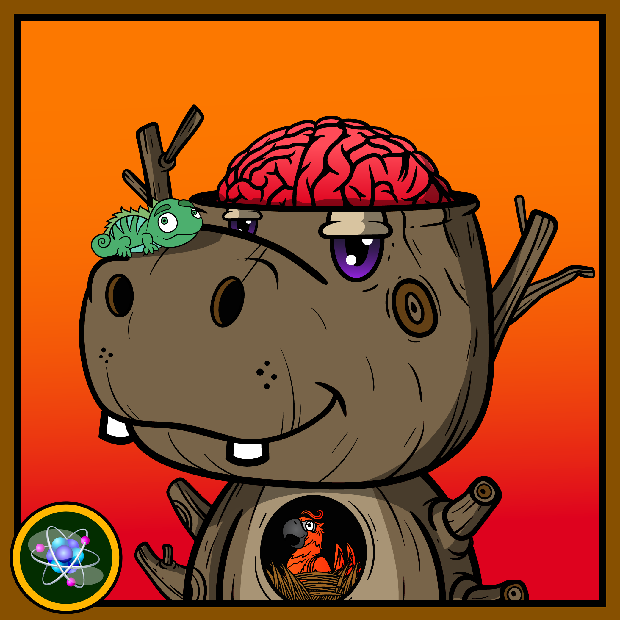 Heepow Brat 2482 NFT on Algorand