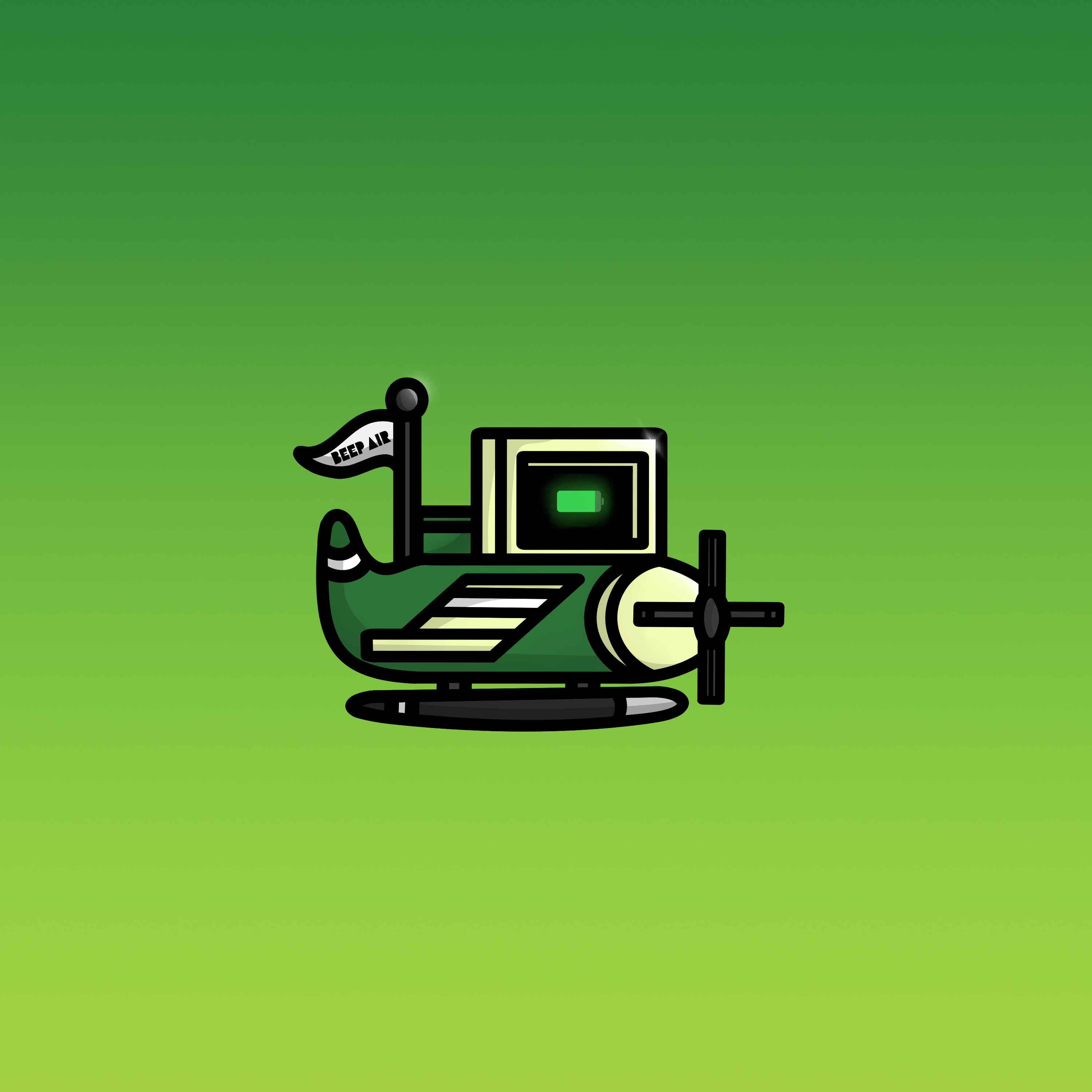 Beepboy Mini Gen 2 #378 NFT on Algorand