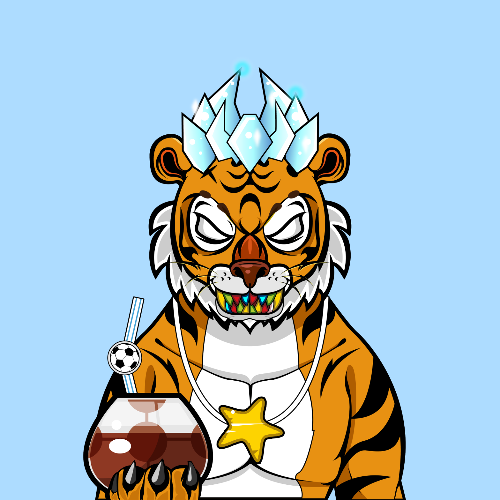 Football TigerChi #1270 NFT on Algorand