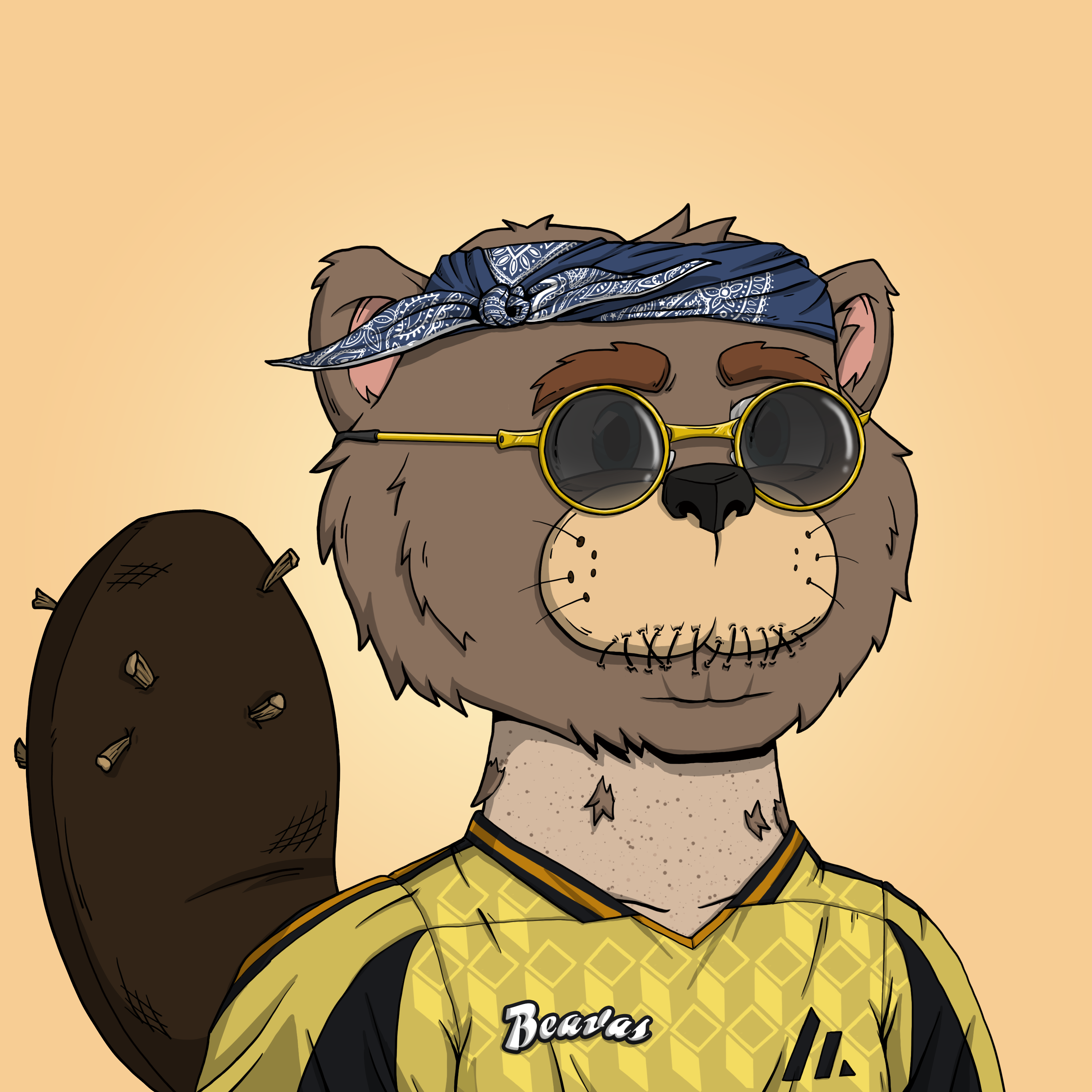 Beava Buds #735 NFT on Algorand