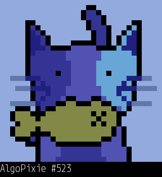 Algo Pixie #523 NFT on Algorand