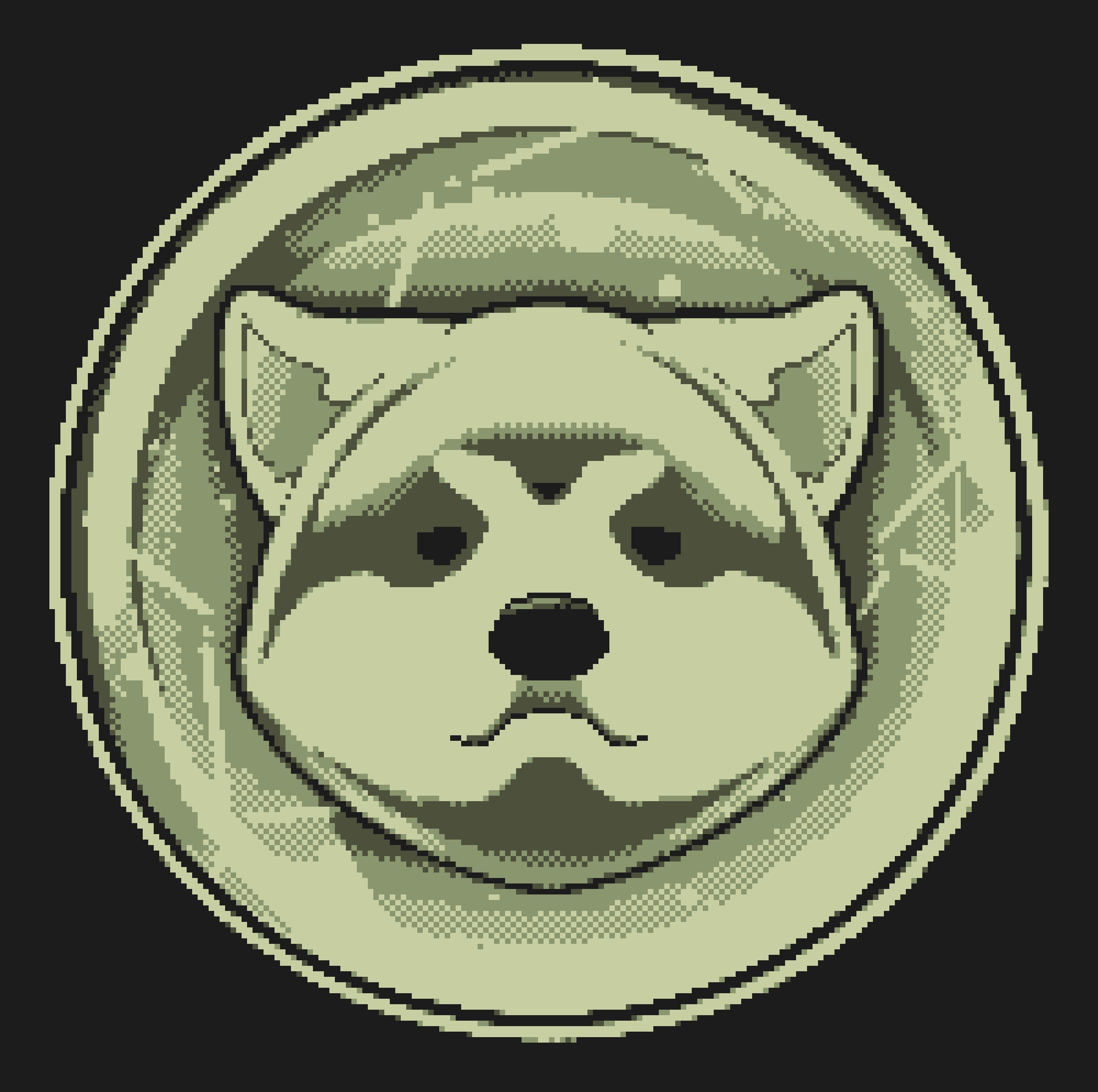 Akita Inu Token Gameboy edition NFT on Algorand