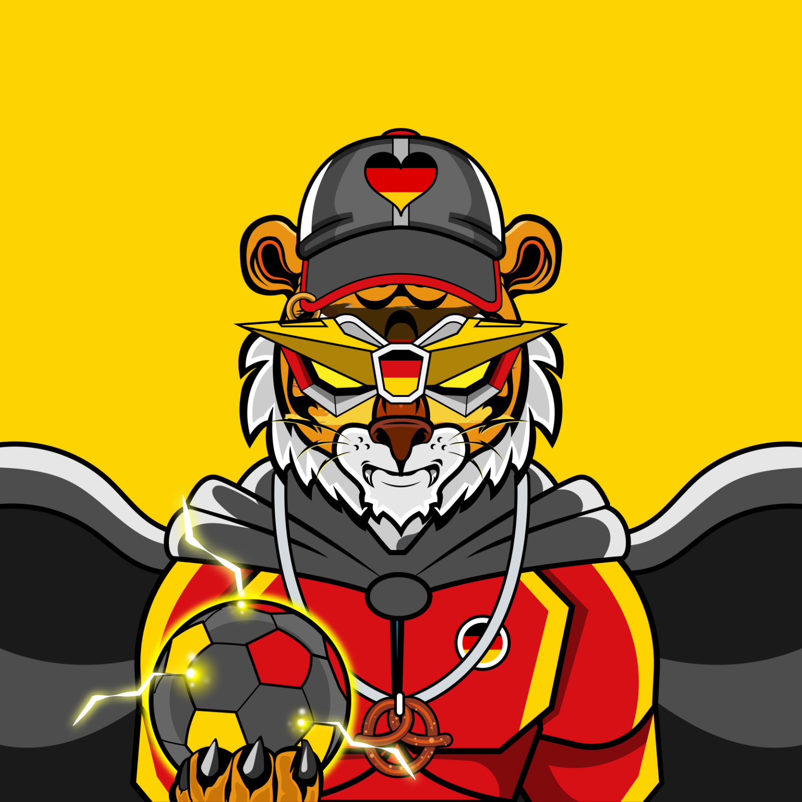 Football TigerChi #1869 NFT on Algorand