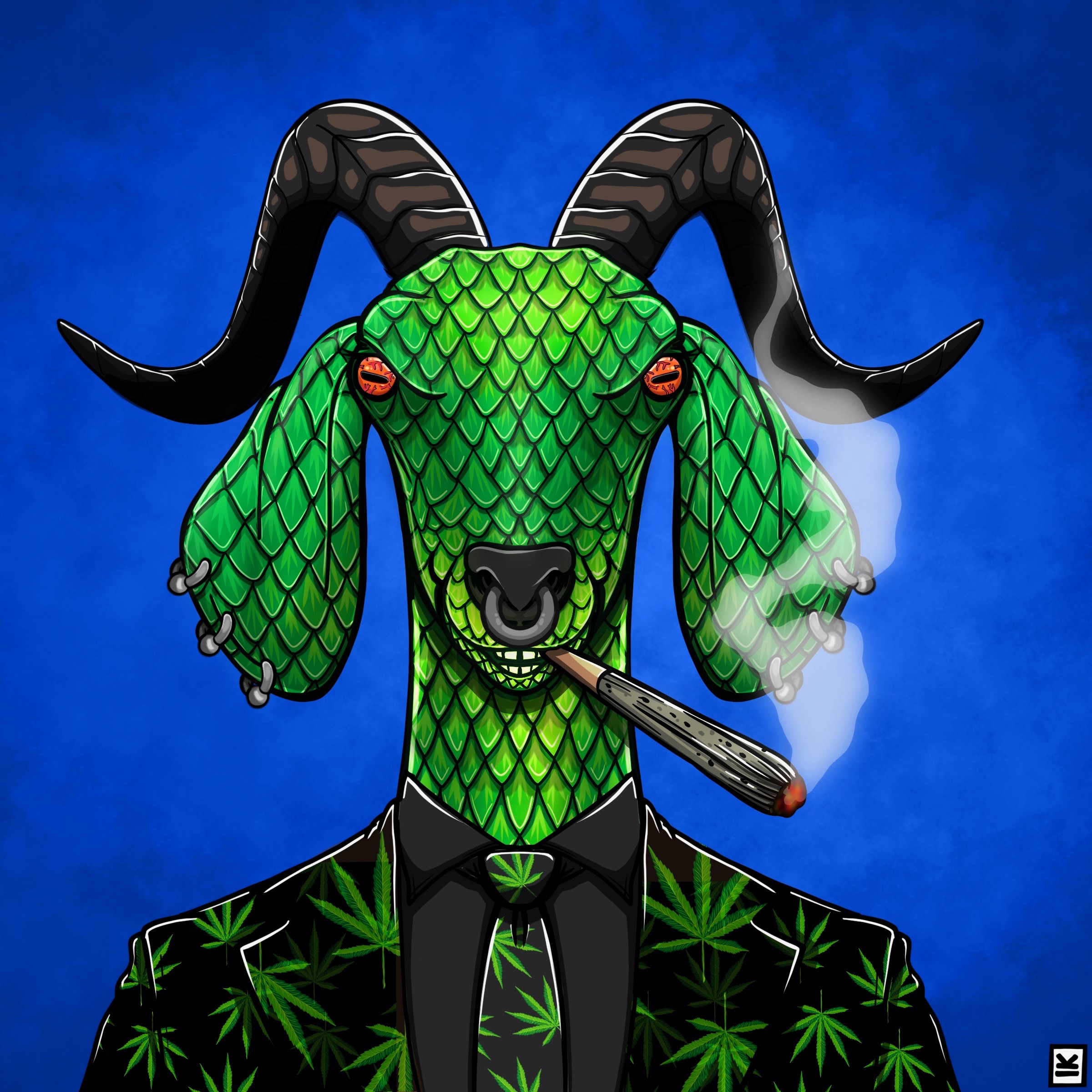AlGoatPFP #420 NFT on Algorand