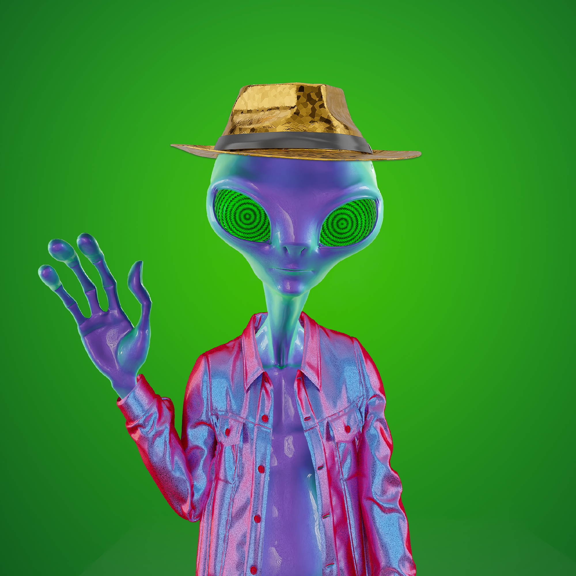 Alien Tourism3497 NFT on Algorand