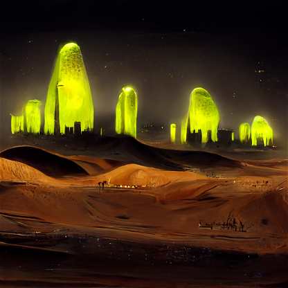 Desert city  Year 3051