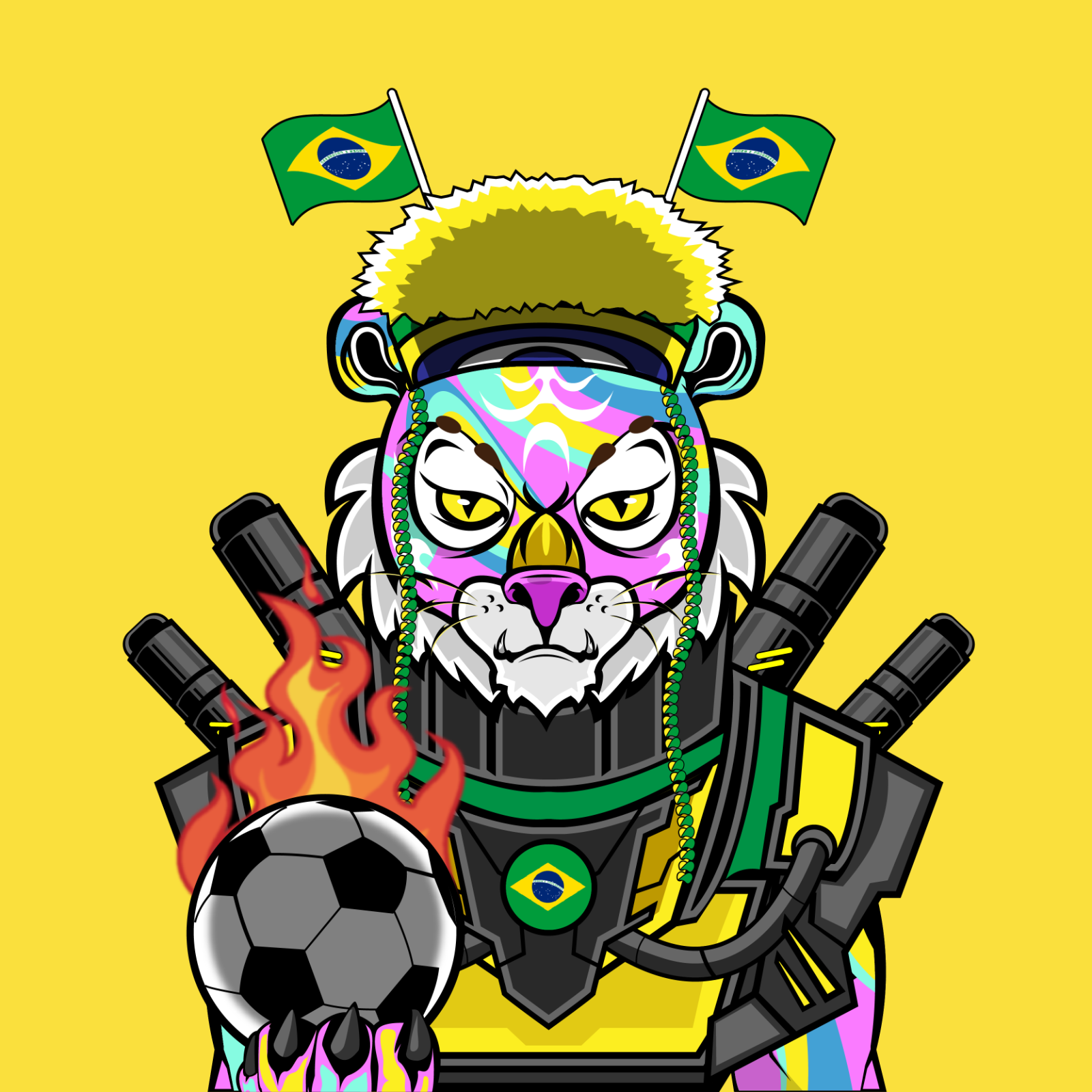 Football TigerChi #1003 NFT on Algorand