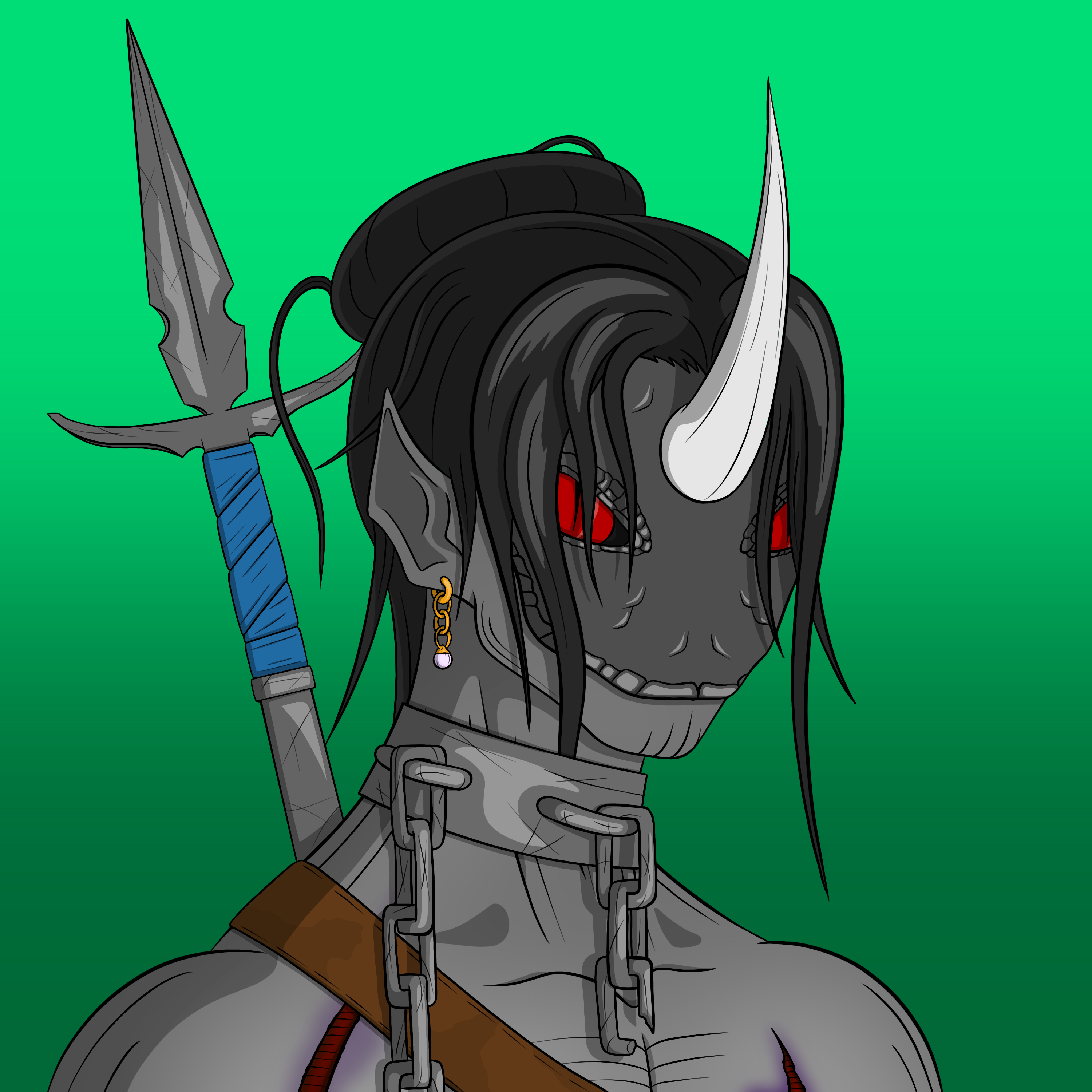 Dark Coin Champion #0793 NFT on Algorand