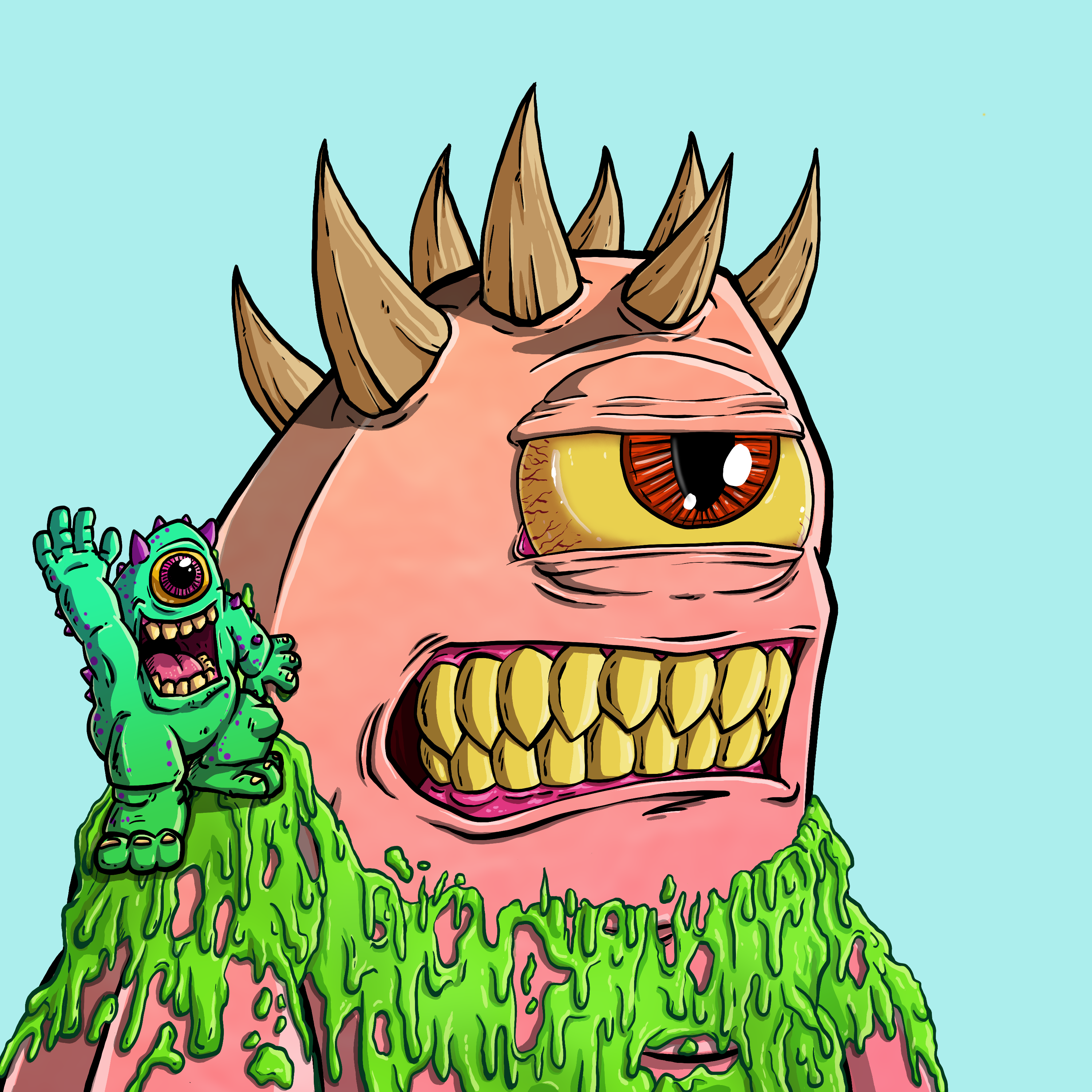 MONSTR #1135 NFT on Algorand