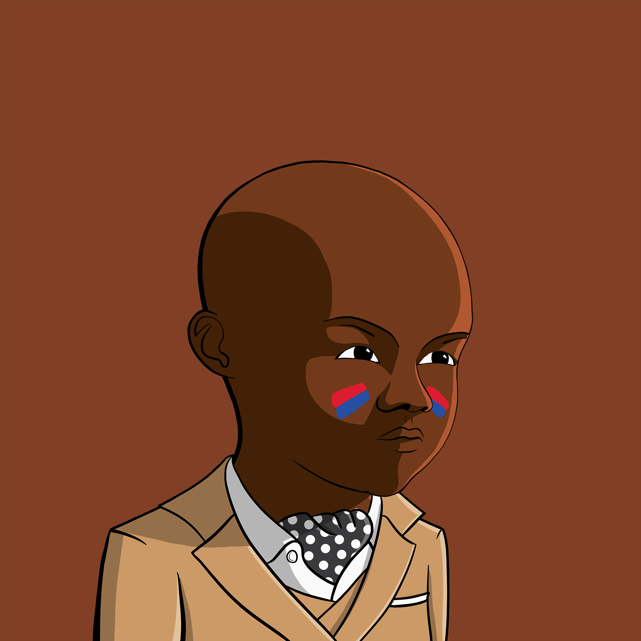 Bald Head #264 NFT on Algorand