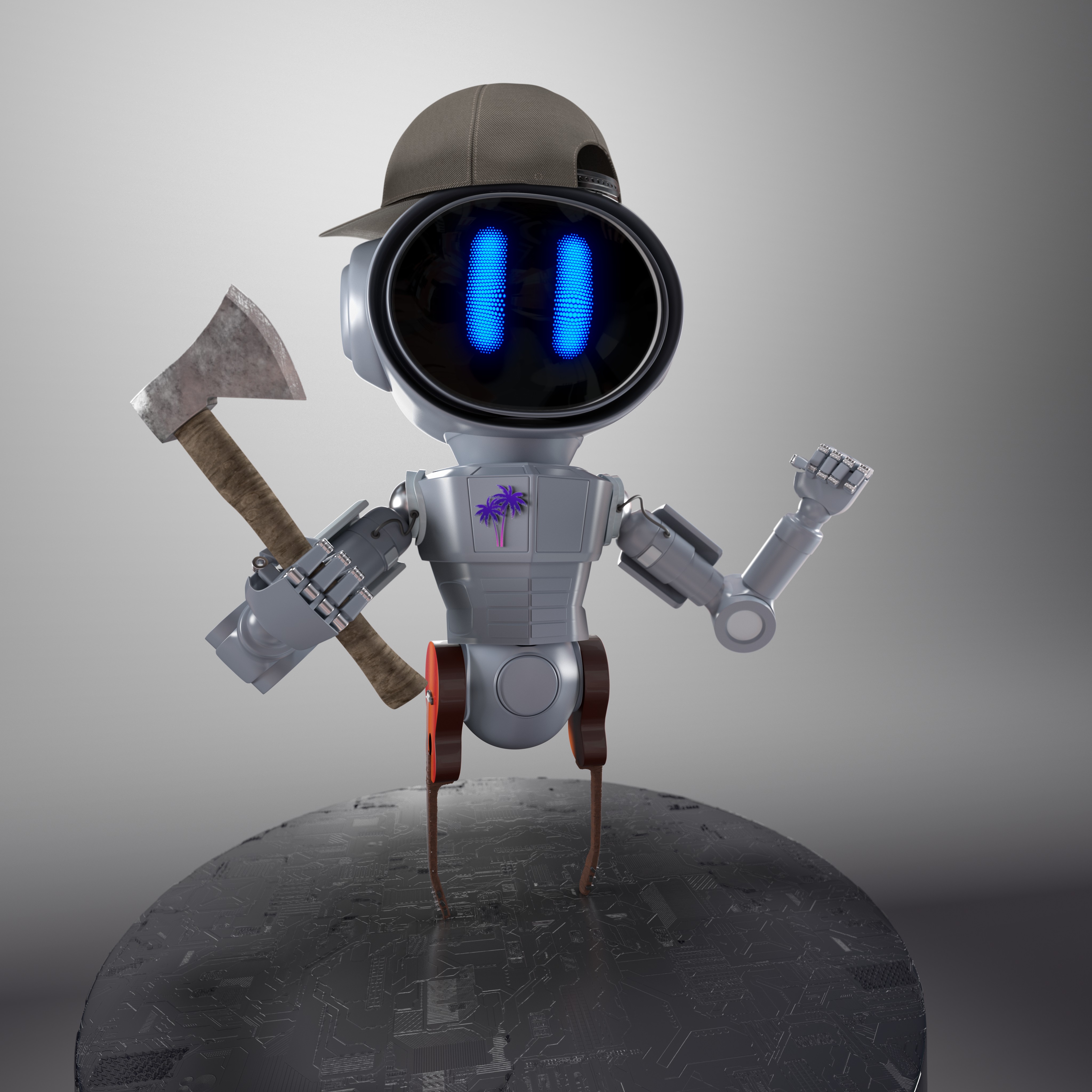 SockBot V1 No. 0257 NFT on Algorand