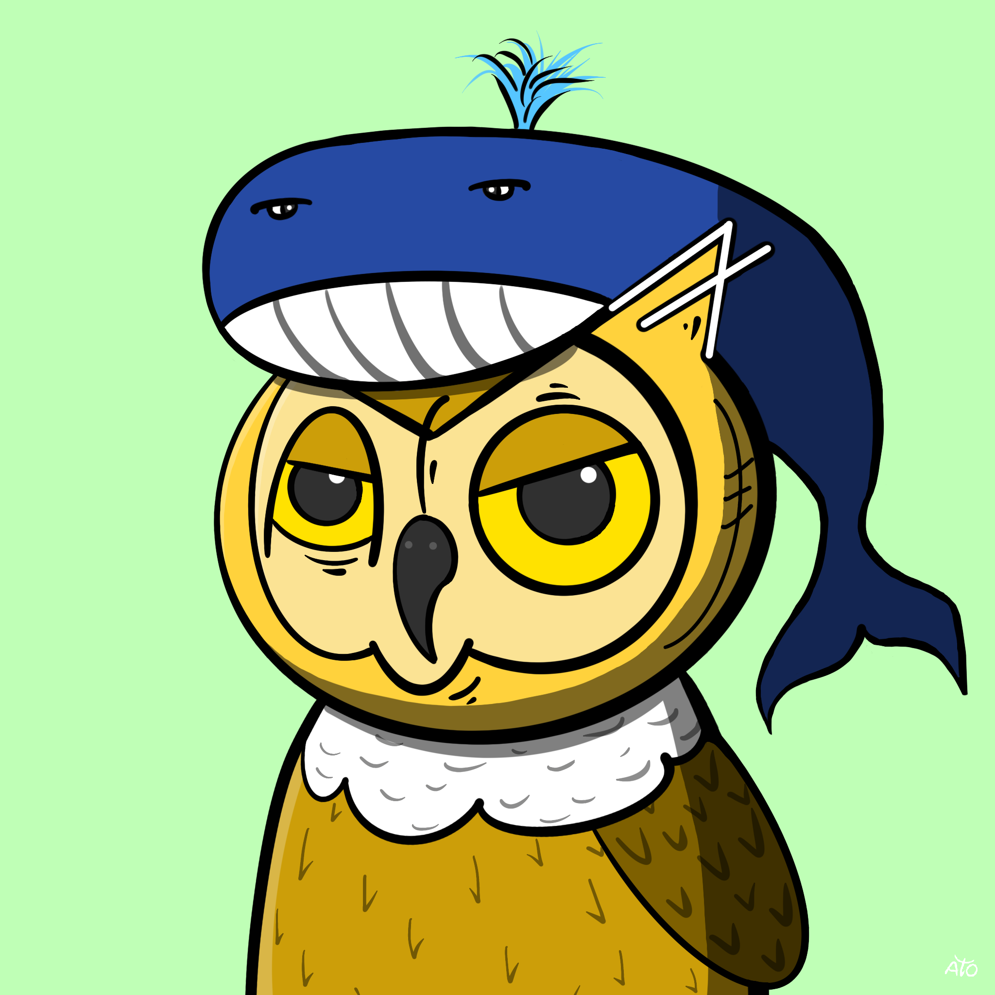 AOWL #1787 NFT on Algorand
