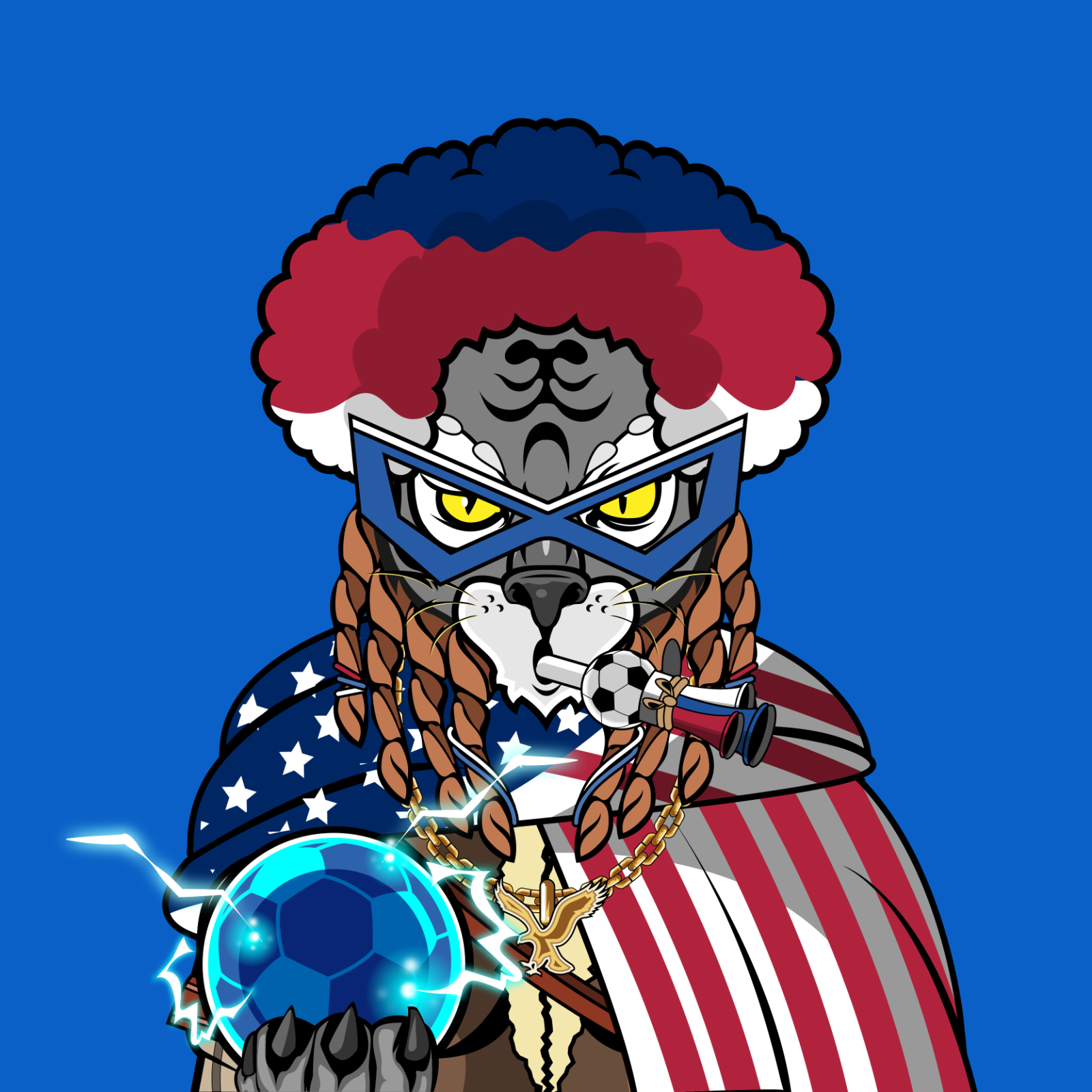 Football TigerChi #1374 NFT on Algorand