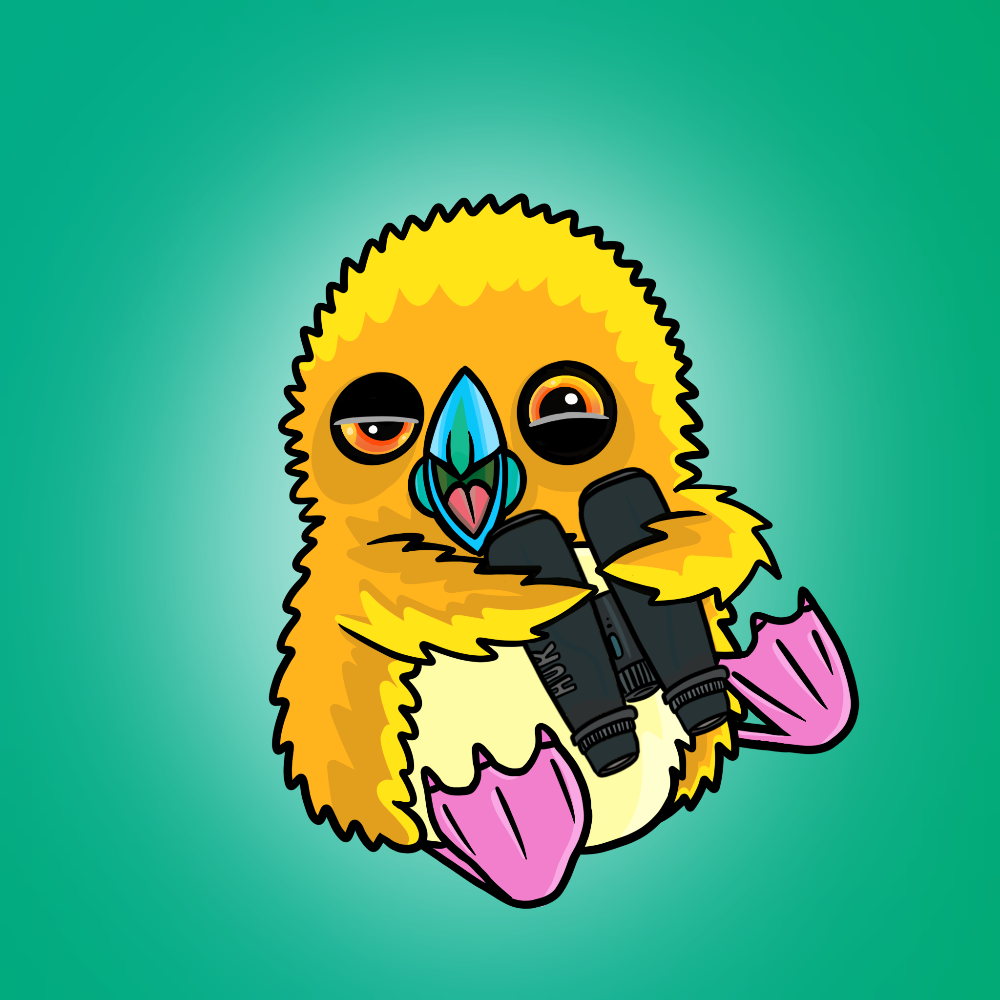 Poppin Baby Puffin #400 NFT on Algorand