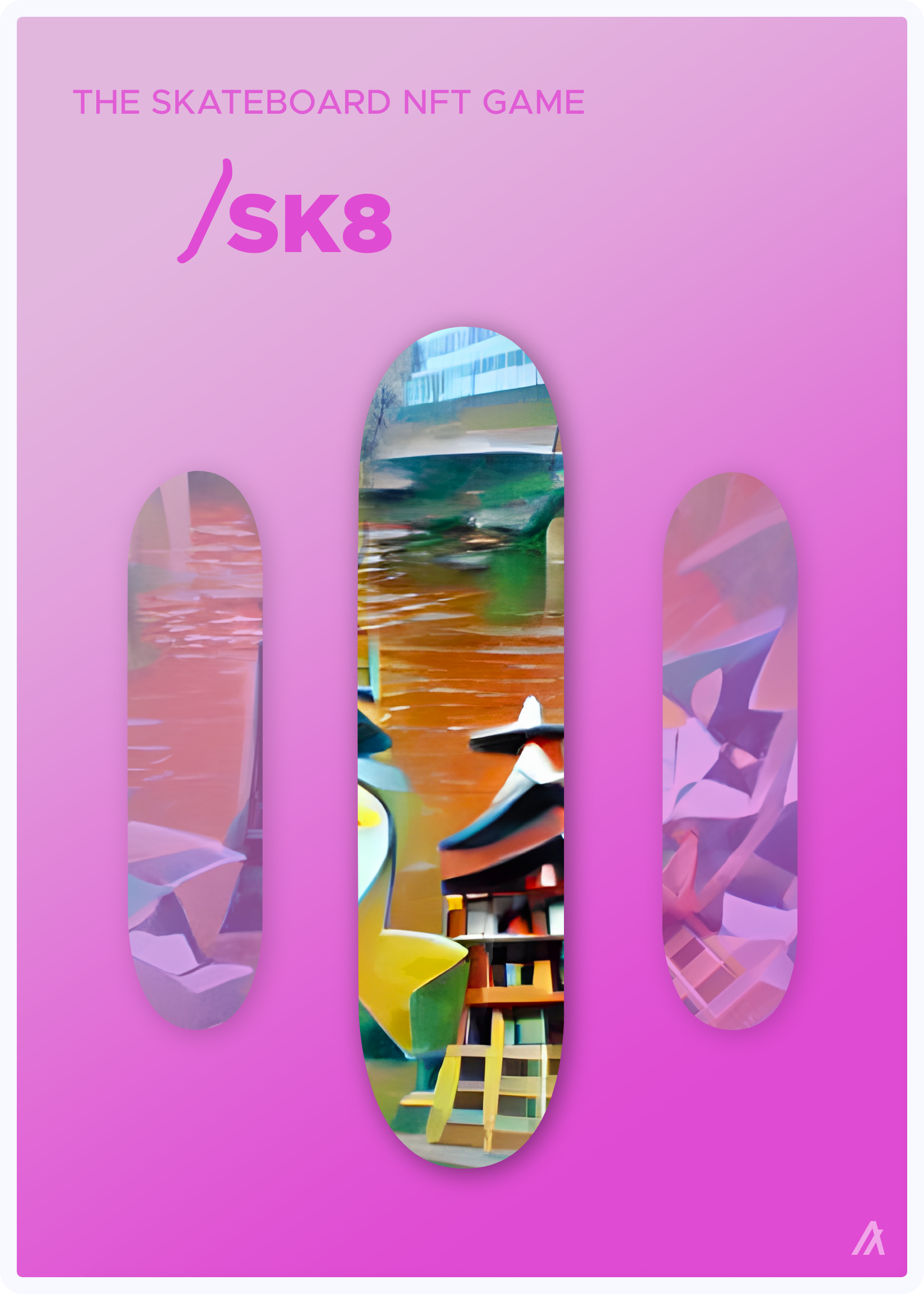 SK8 Deck #089 NFT on Algorand