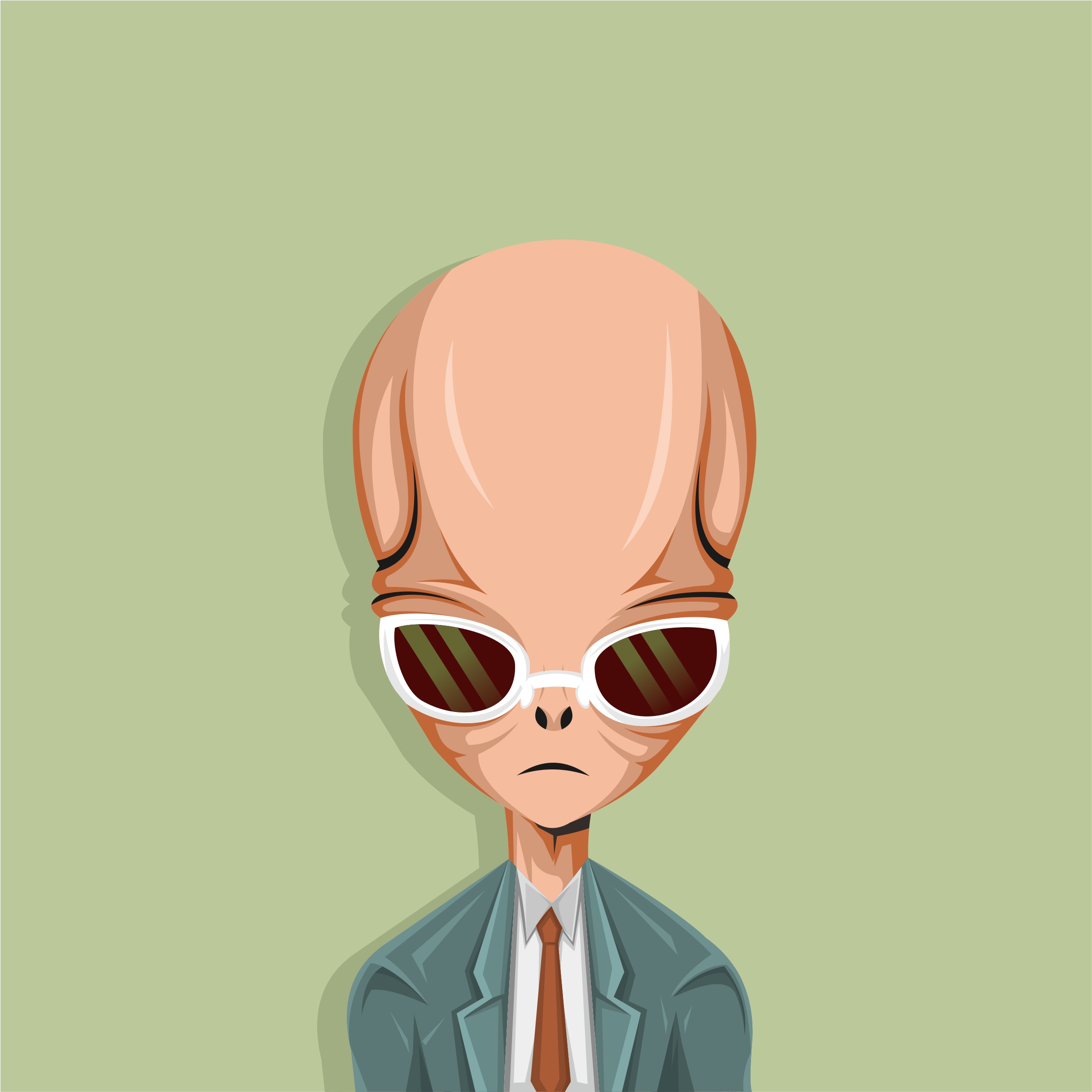 Alien Space Syndicate 102 NFT on Algorand
