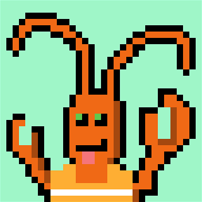 Pixel Lobster #238