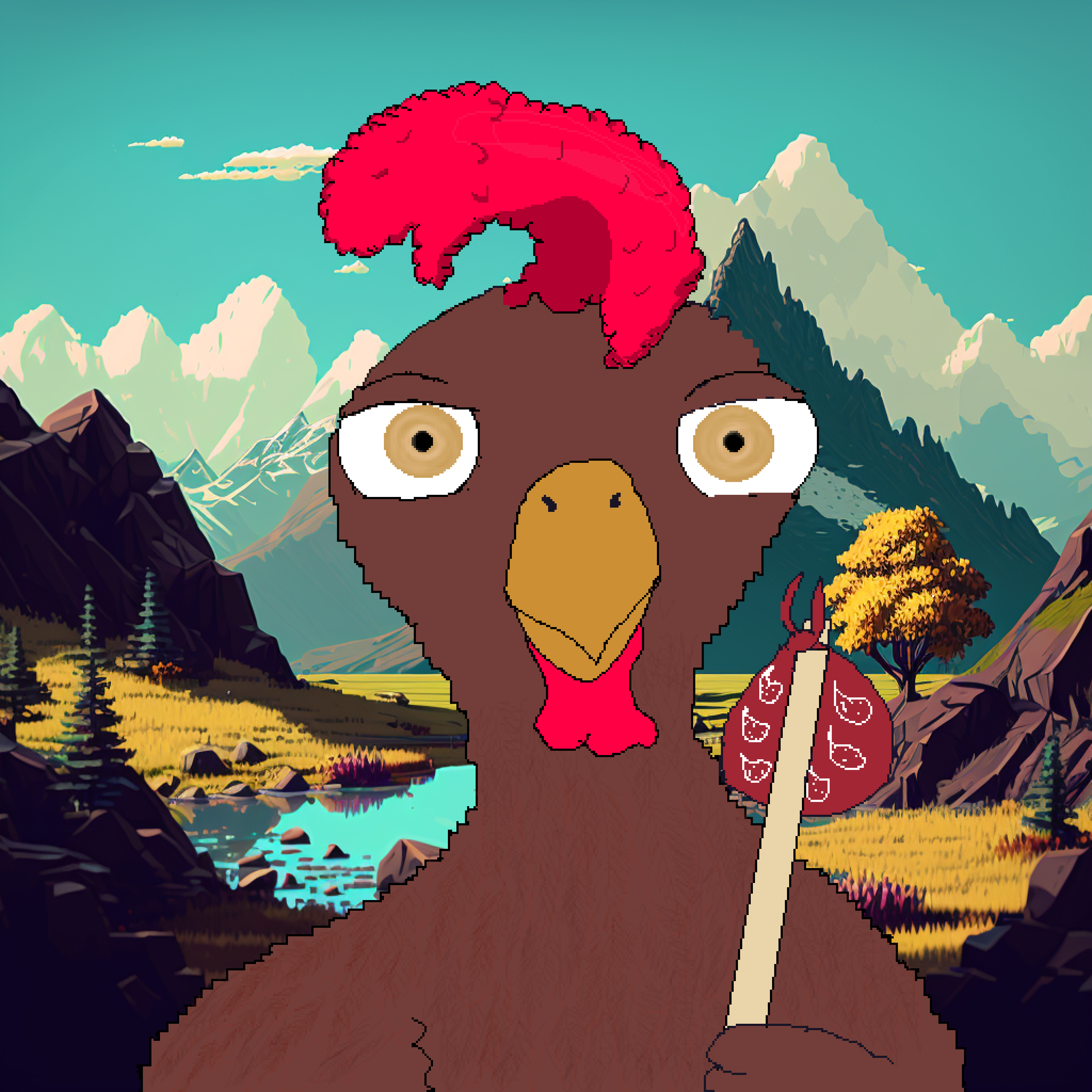 Clucker #84 NFT on Algorand