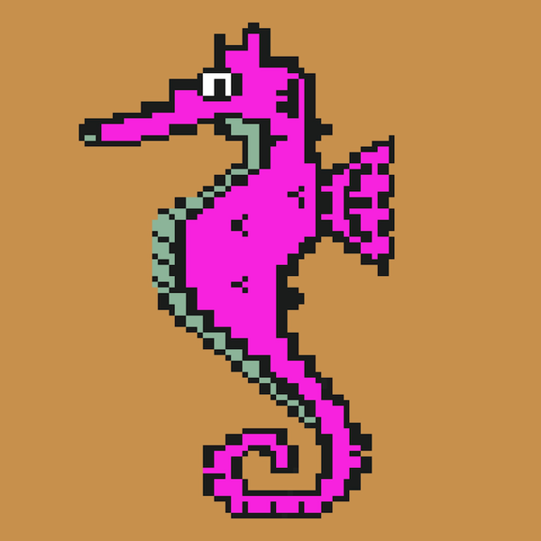 An image of Algo Seahorse #64