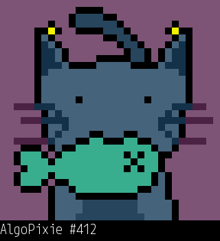 Algo Pixie #412 NFT on Algorand