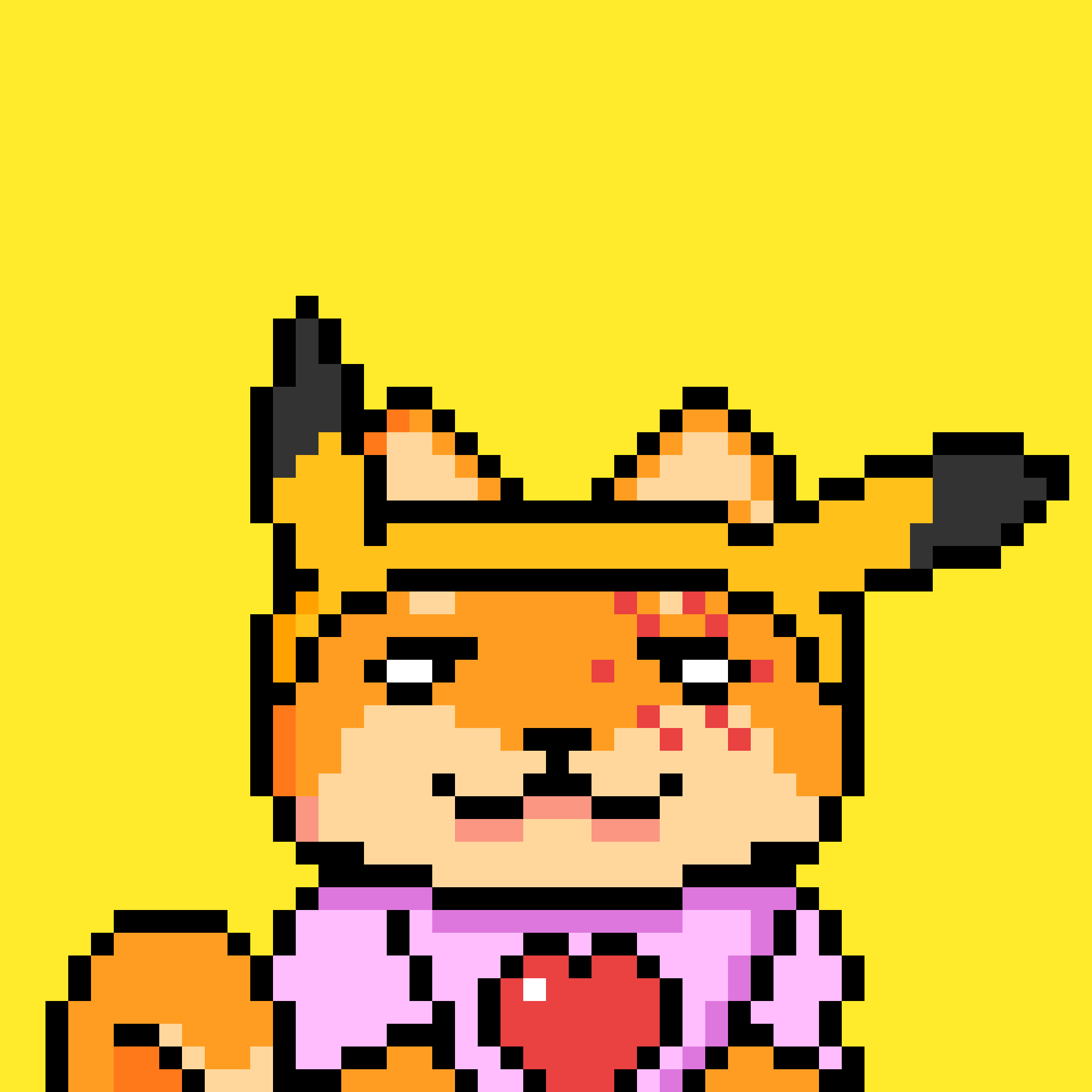 Pixel Inu #924 NFT on Algorand