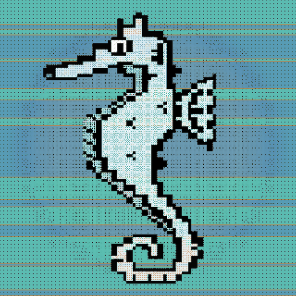 An image of Algo Seahorse #90