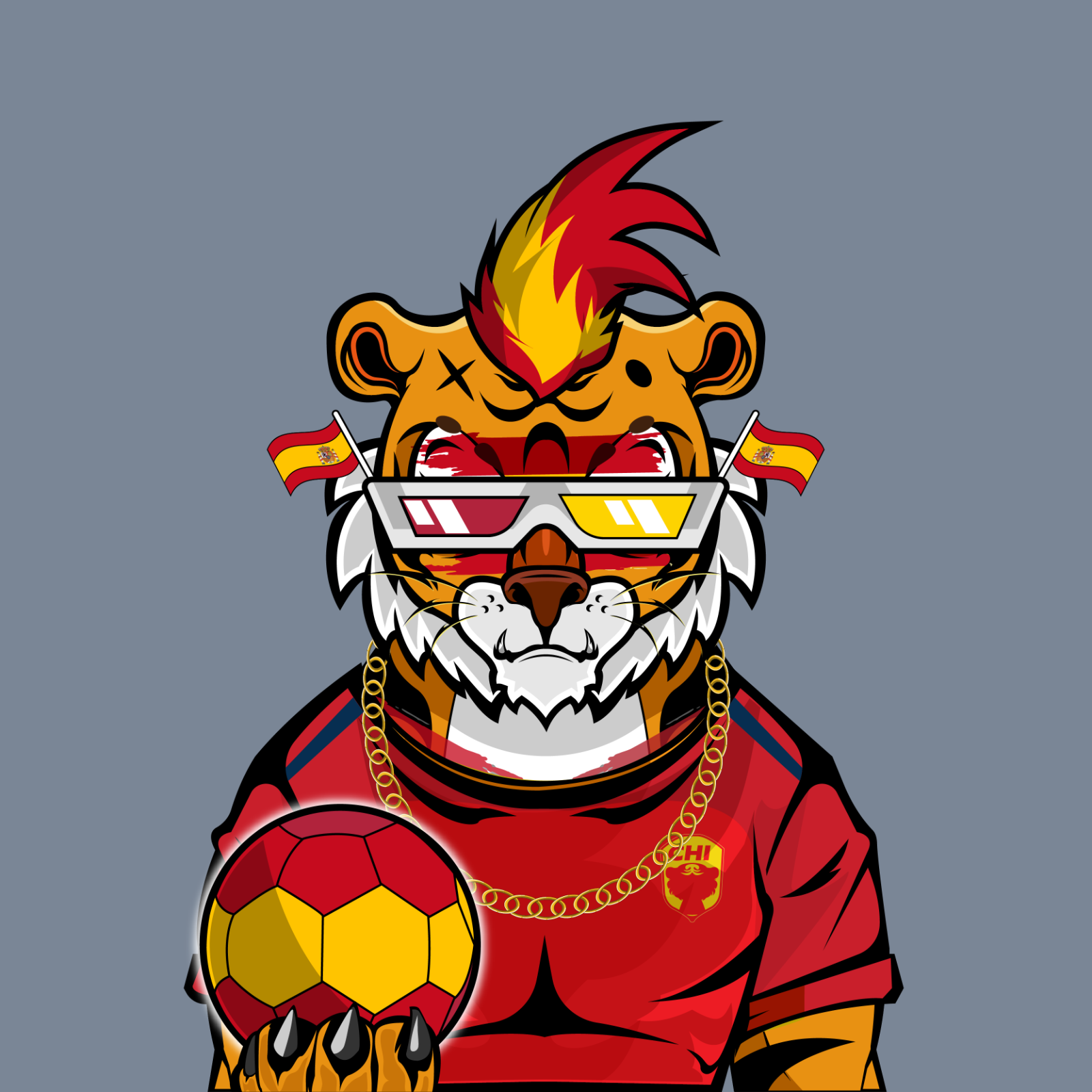 Football TigerChi #0785 NFT on Algorand