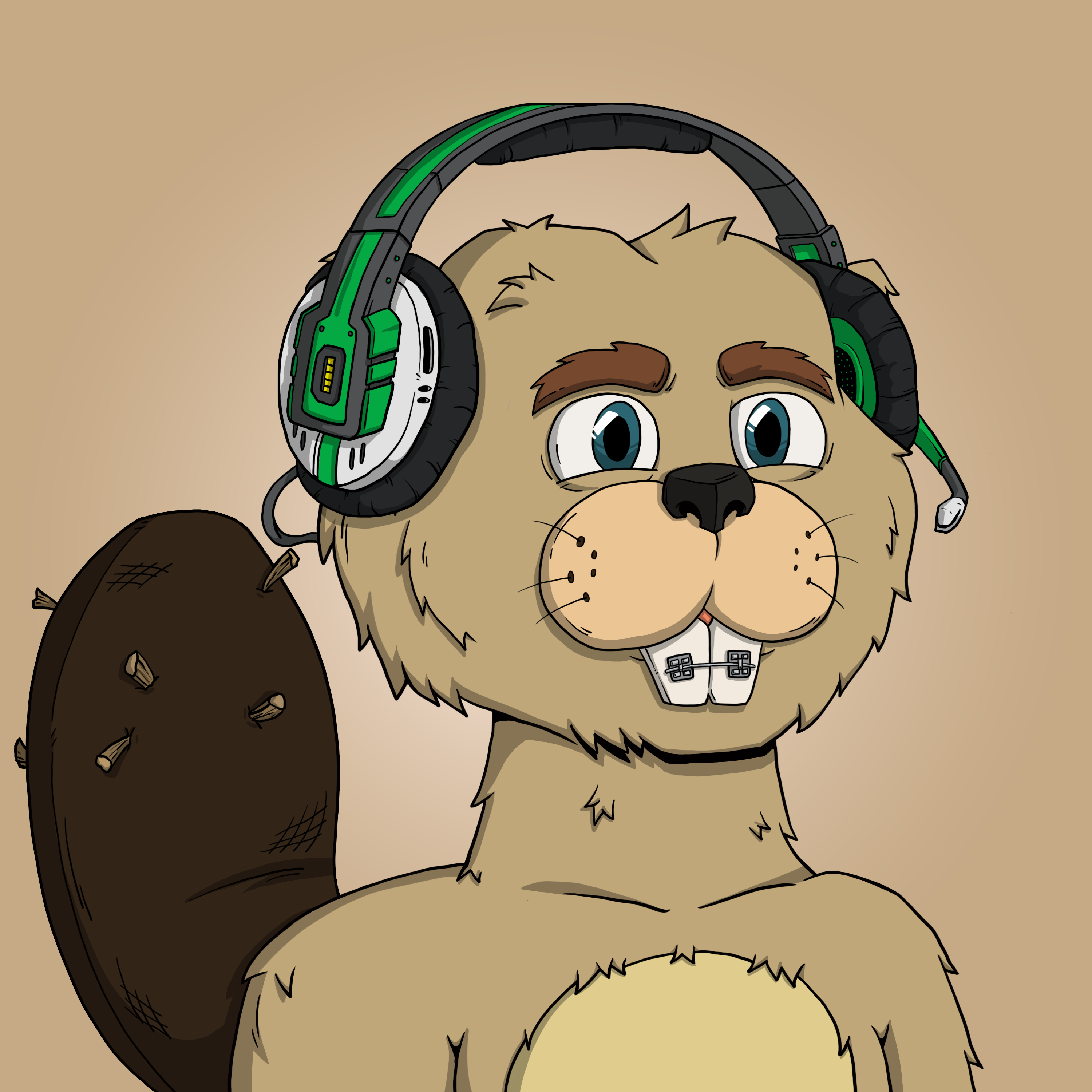 Beava Buds #1268 NFT on Algorand