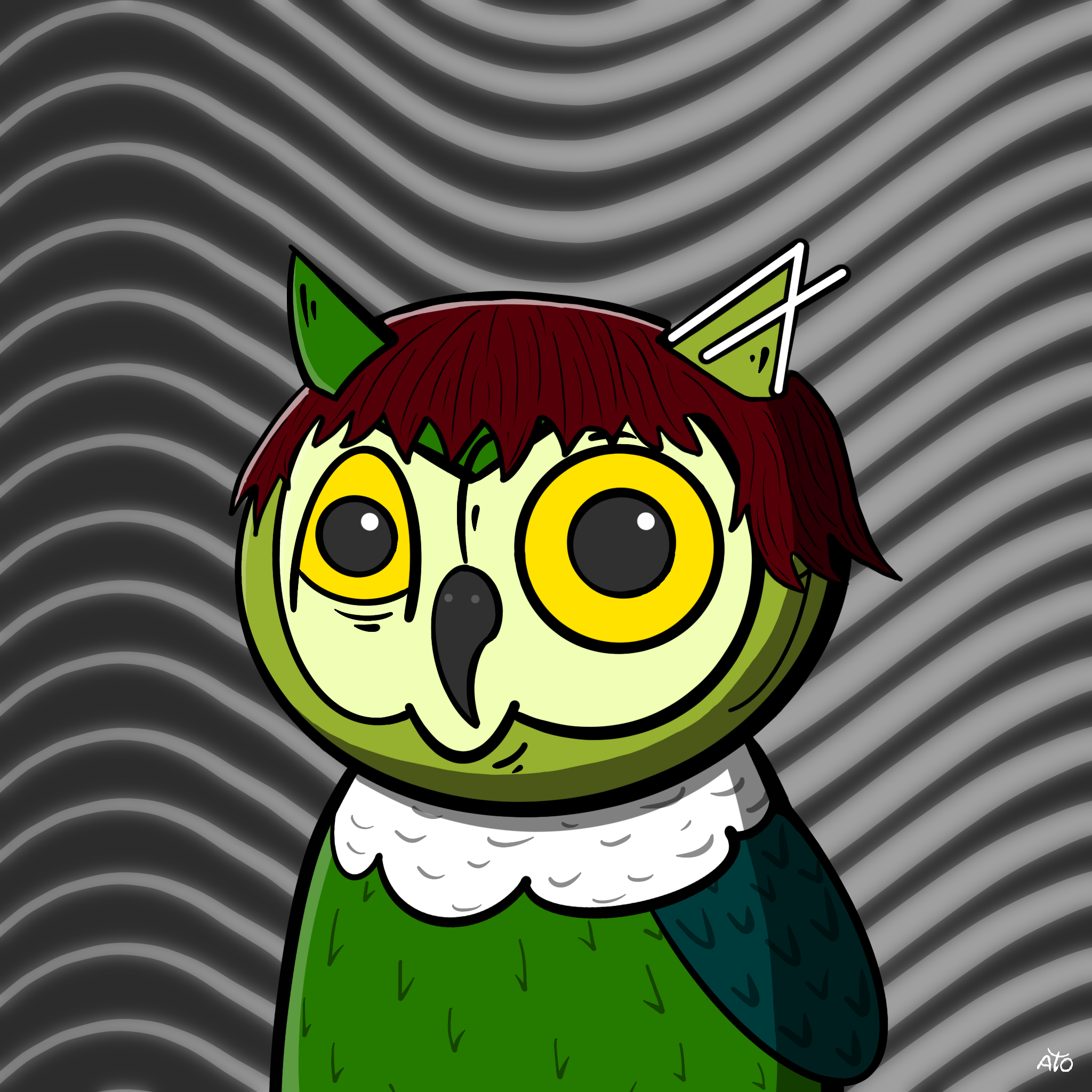 AOWL #1424 NFT on Algorand