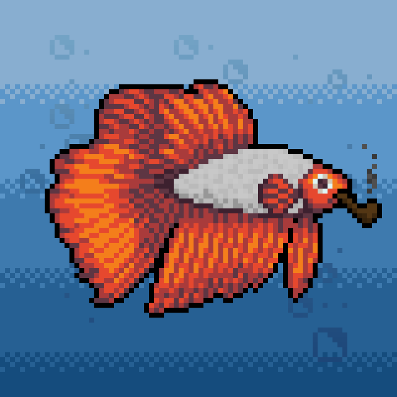 Fighting Fish #597 NFT on Algorand