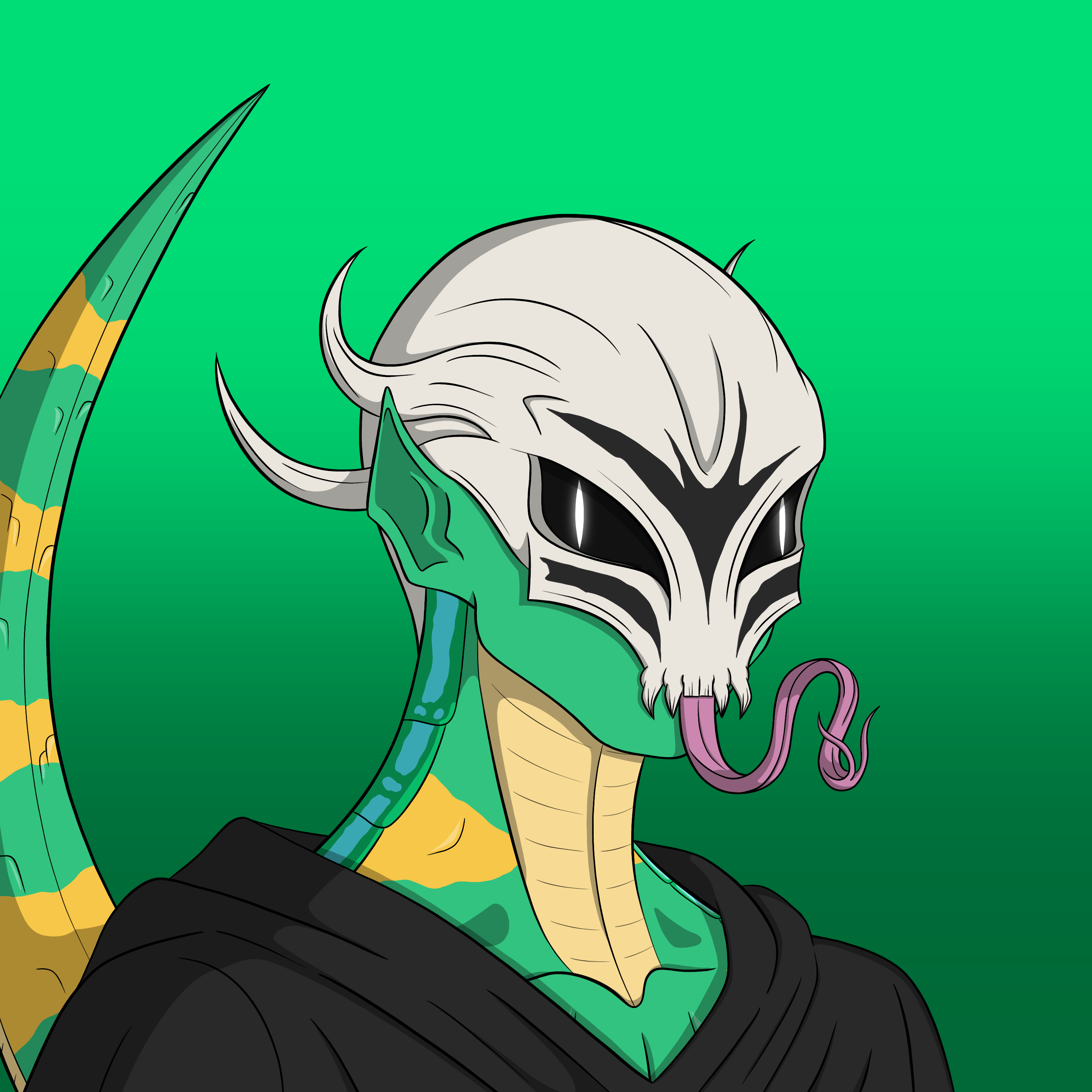 Dark Coin Champion #0049 NFT on Algorand