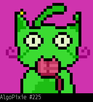 Algo Pixie #225 NFT on Algorand