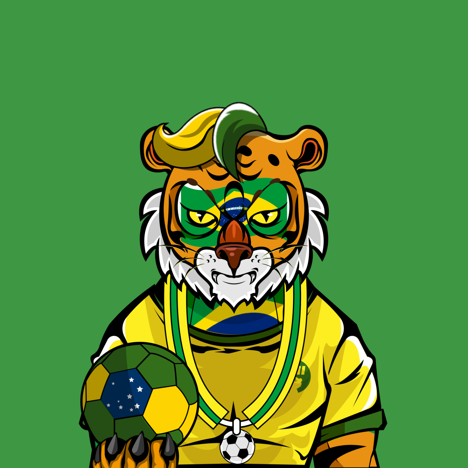 Football TigerChi #1428 NFT on Algorand