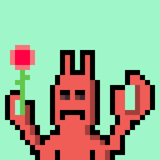 Image of Pixel Lobster #59