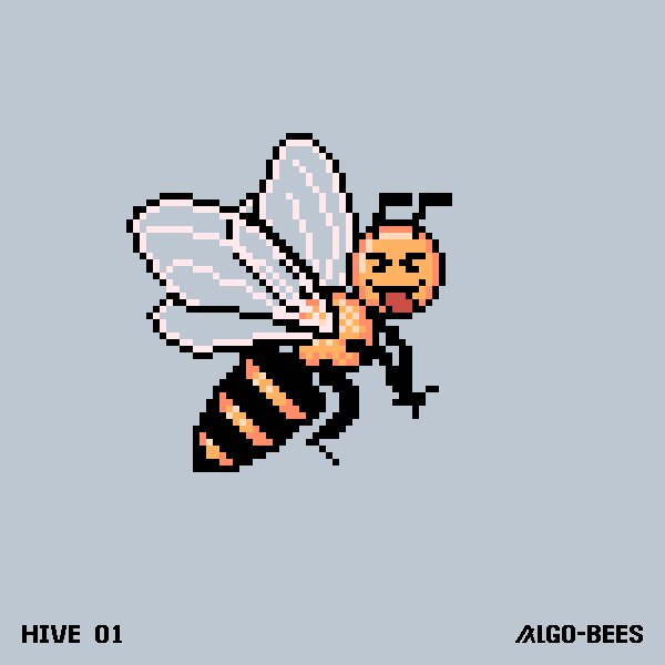 An image of ALGO-BEES H1 #006-01 Cheeky