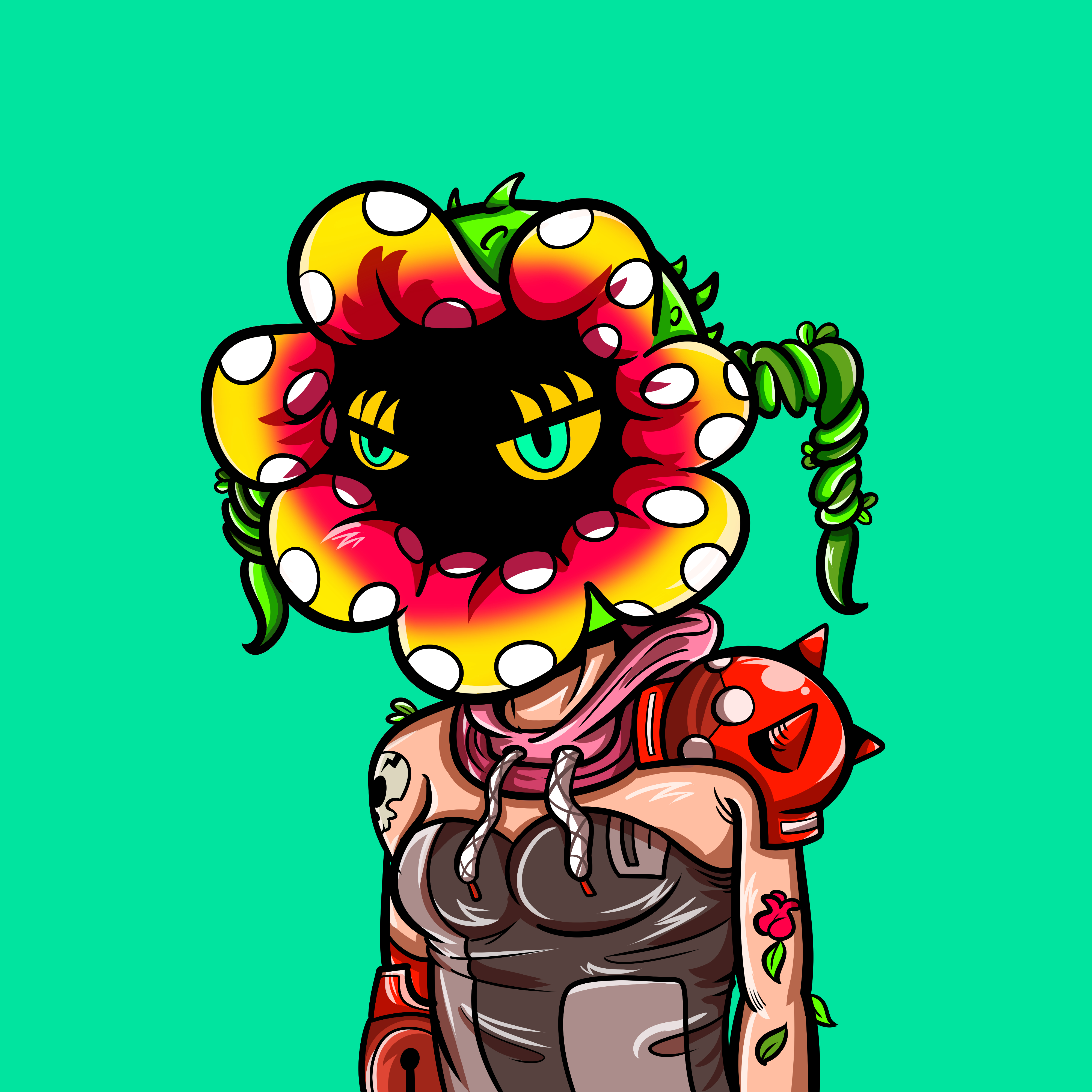 Crazy Girl #037 NFT on Algorand