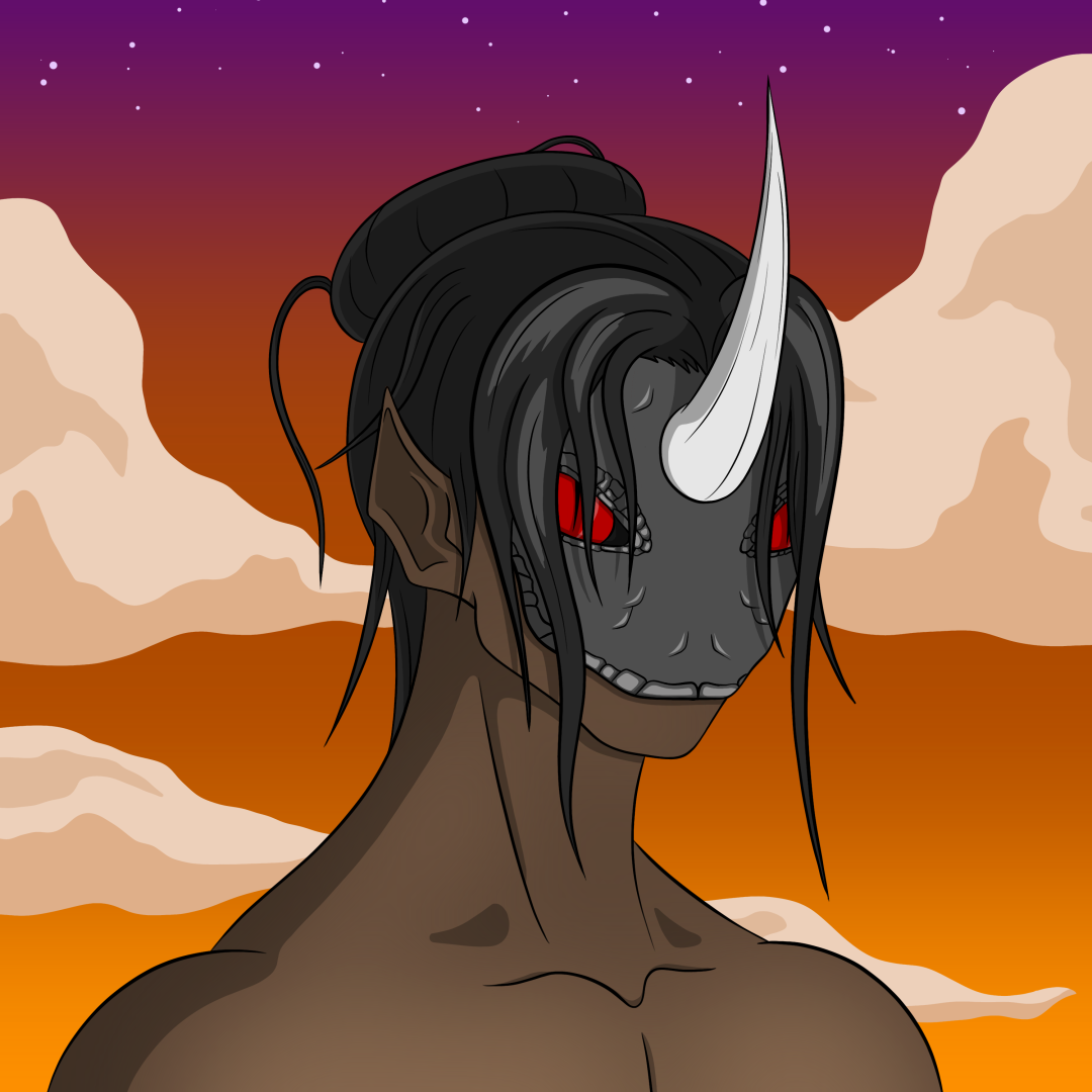 Dark Coin Champion #0866 NFT on Algorand