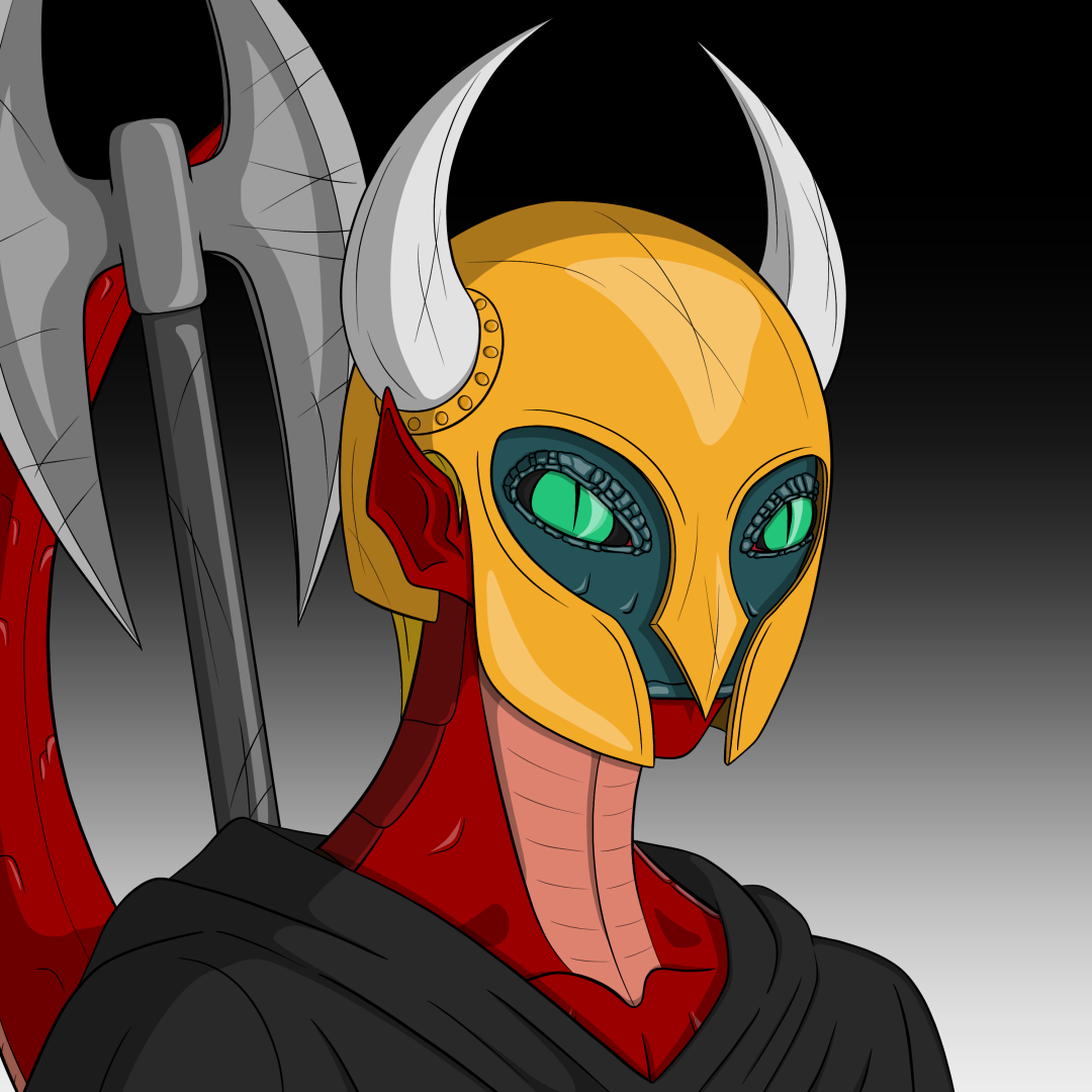 Dark Coin Champion #0708 NFT on Algorand